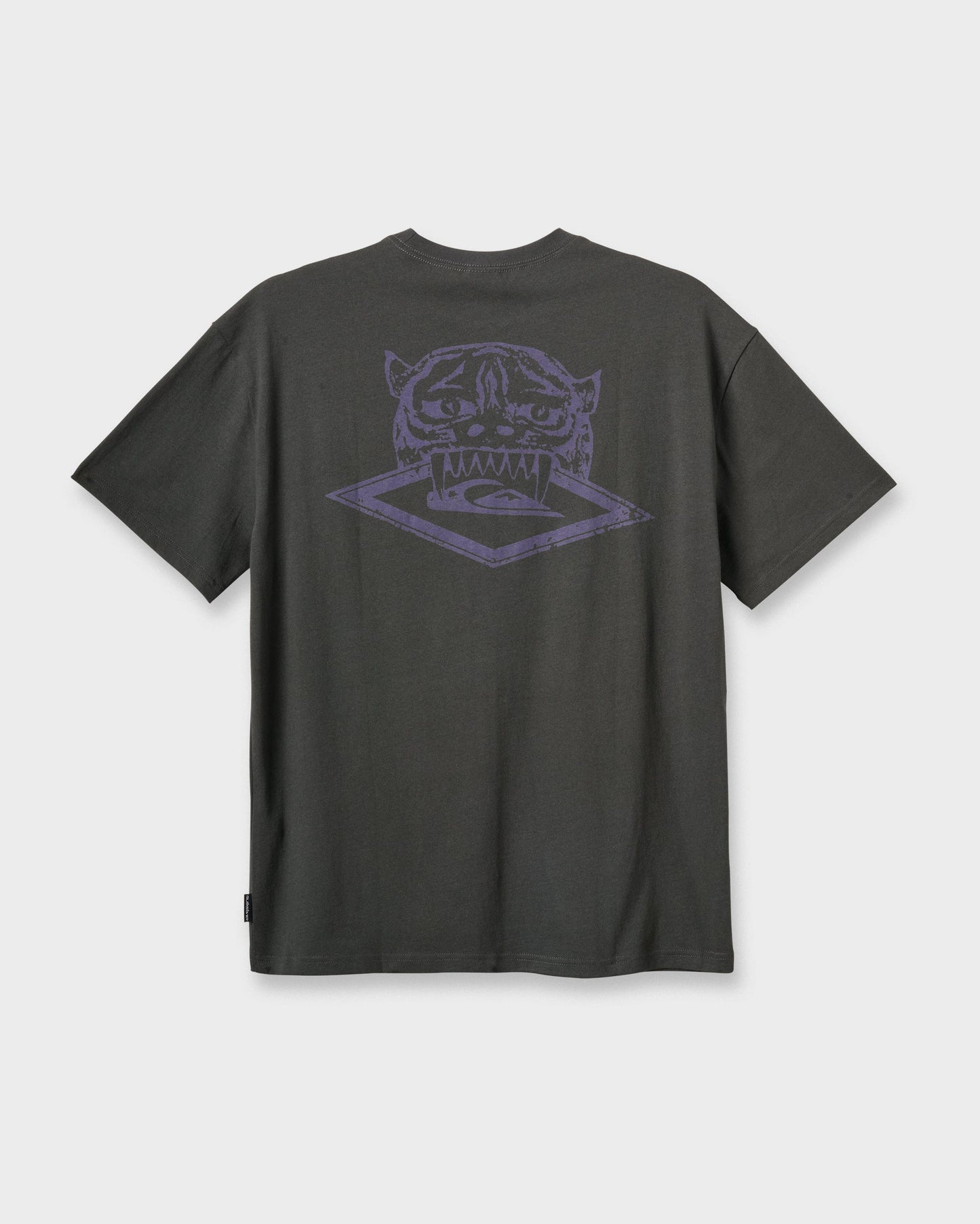 Jungle Cat Heavy Weight T-shirt - Phantom - Quick Silver