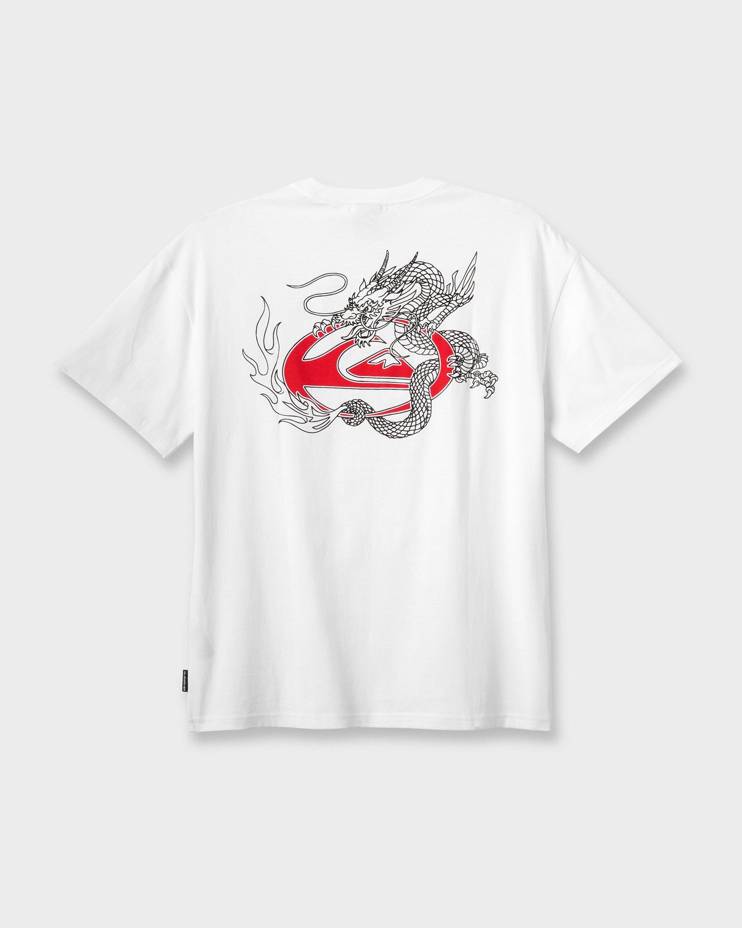 Quick Silver Dragon Master Heavy Weight T-shirt - White