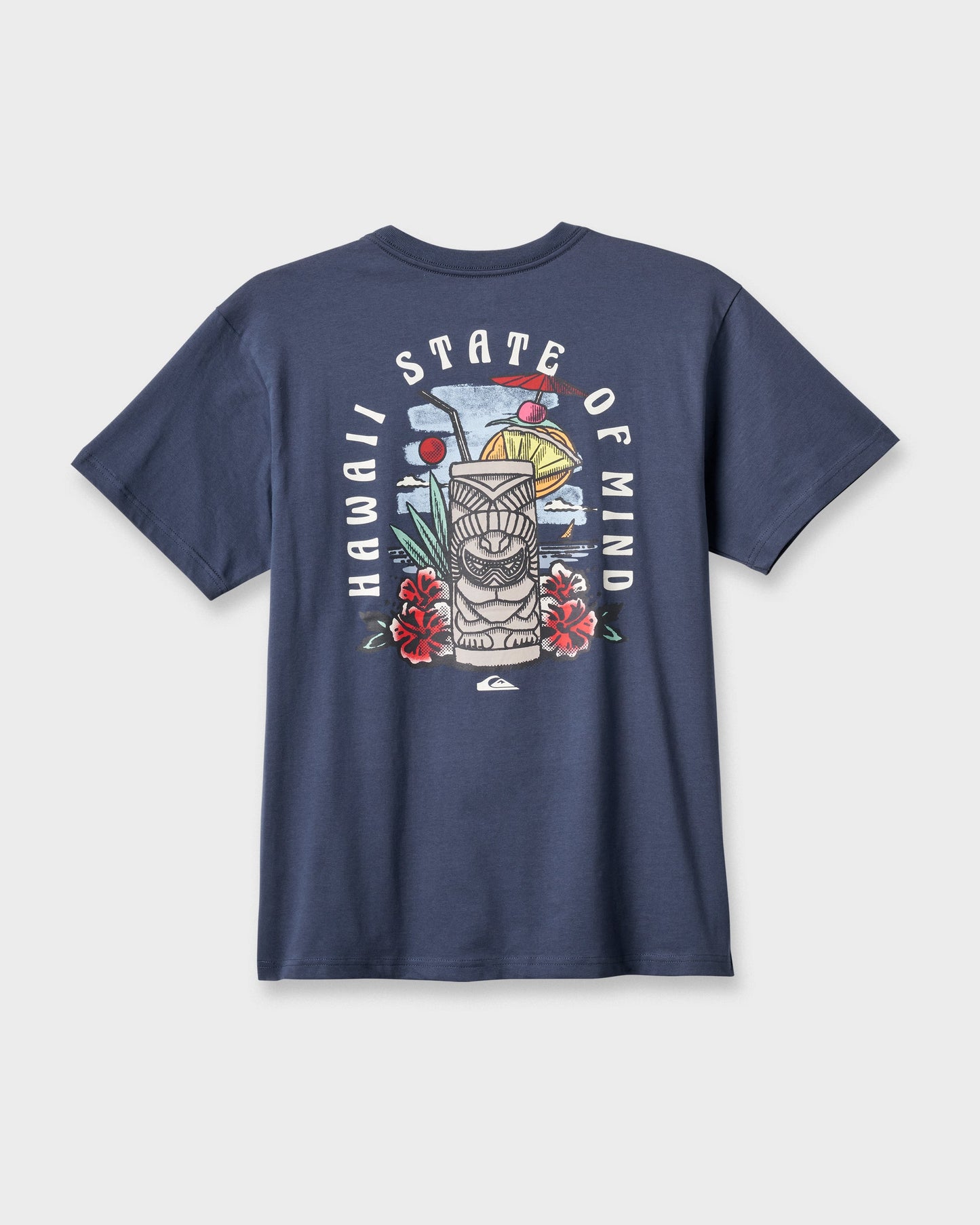 Quick Silver Hi Tiki Lounge Classic T-shirt - Navy