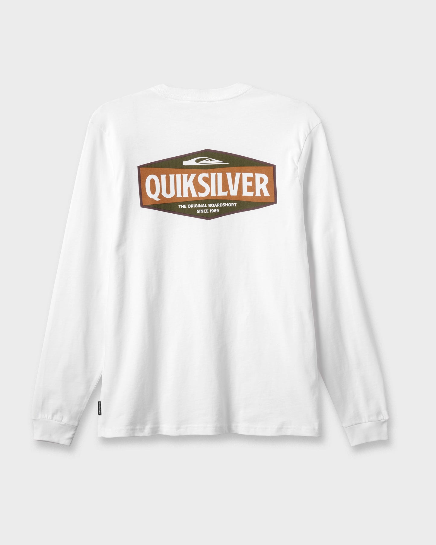 Quick Silver Three Piece Long Sleeve T-shirt - White