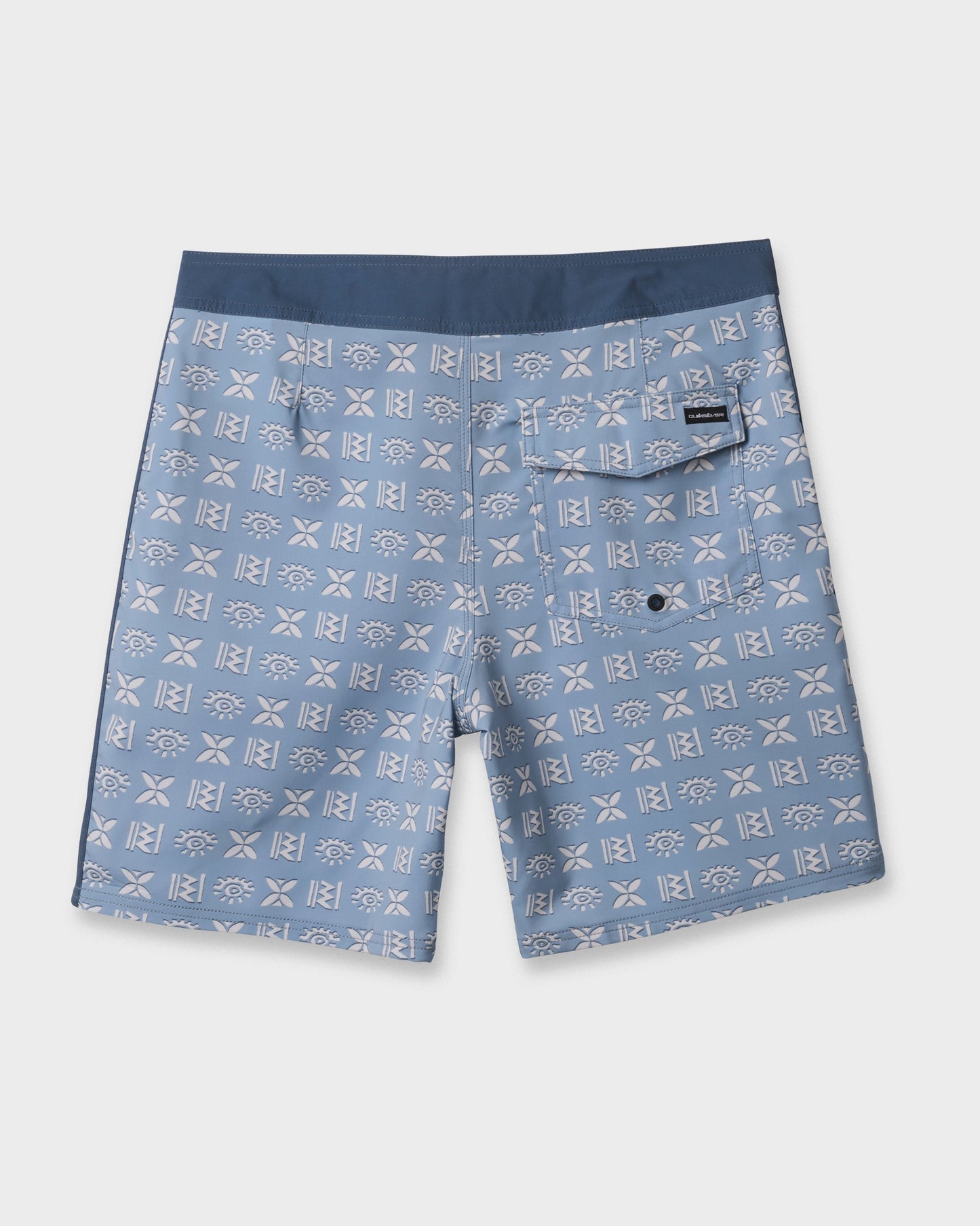 Quick Silver Surfsilk Etched 19" Boardshorts - Ashley Blue