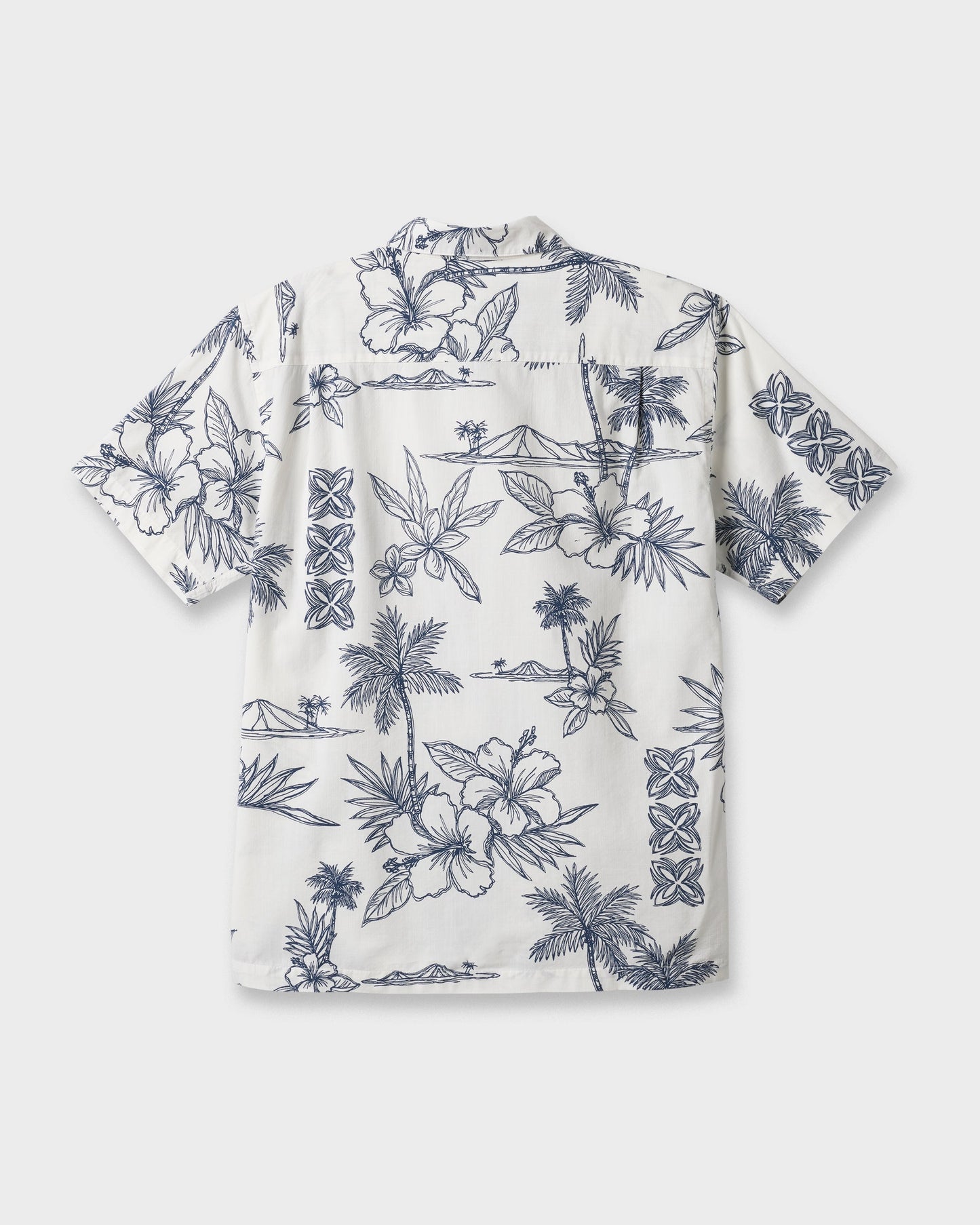 Quick Silver Waterman Scenic Drive Shirt - White