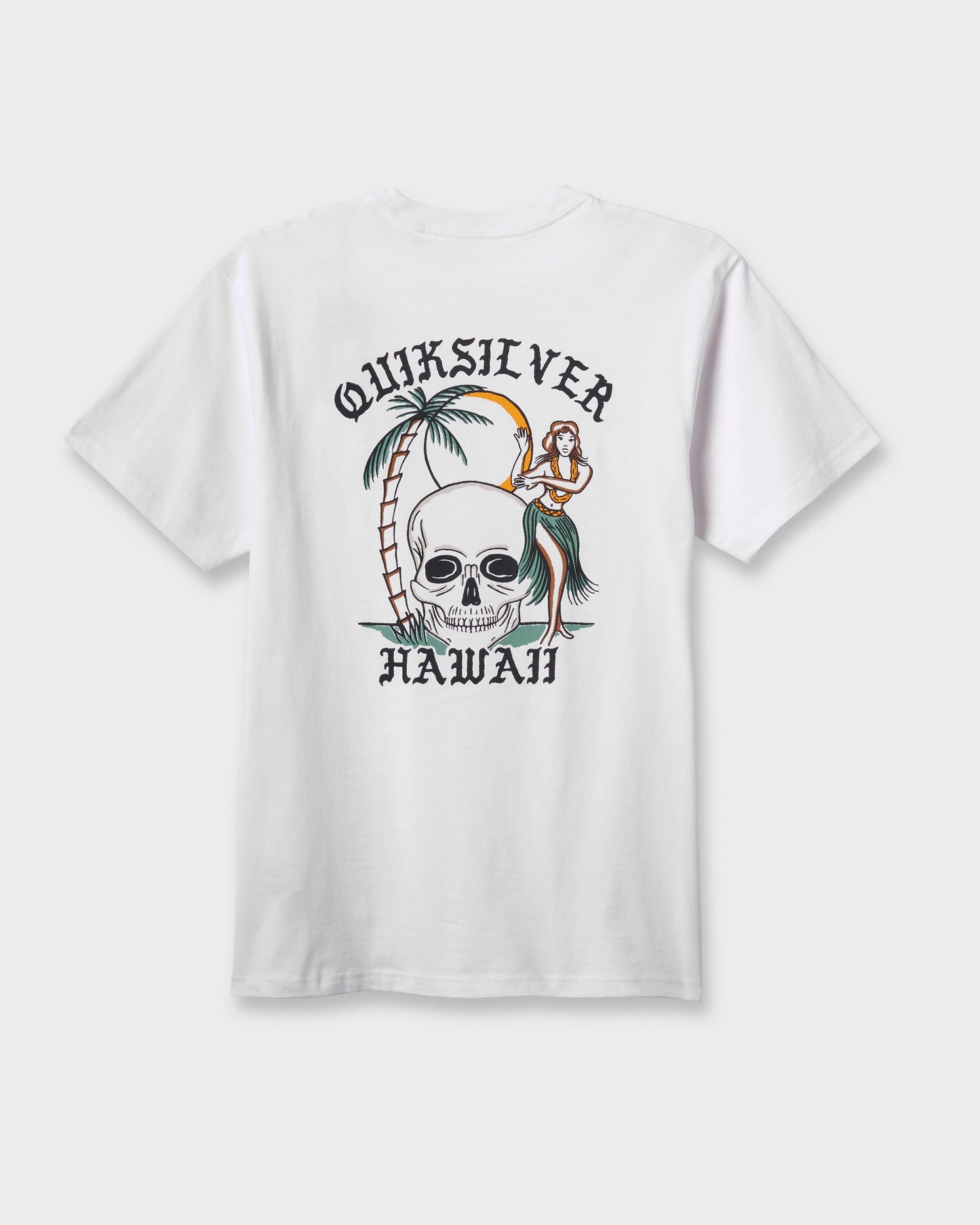Quick Silver Hi Hula Dance Classic T-shirt - White