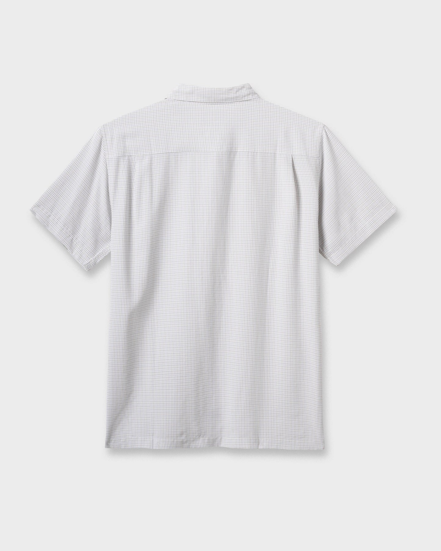 Waterman Checkmate Shirt - White - Quick Silver