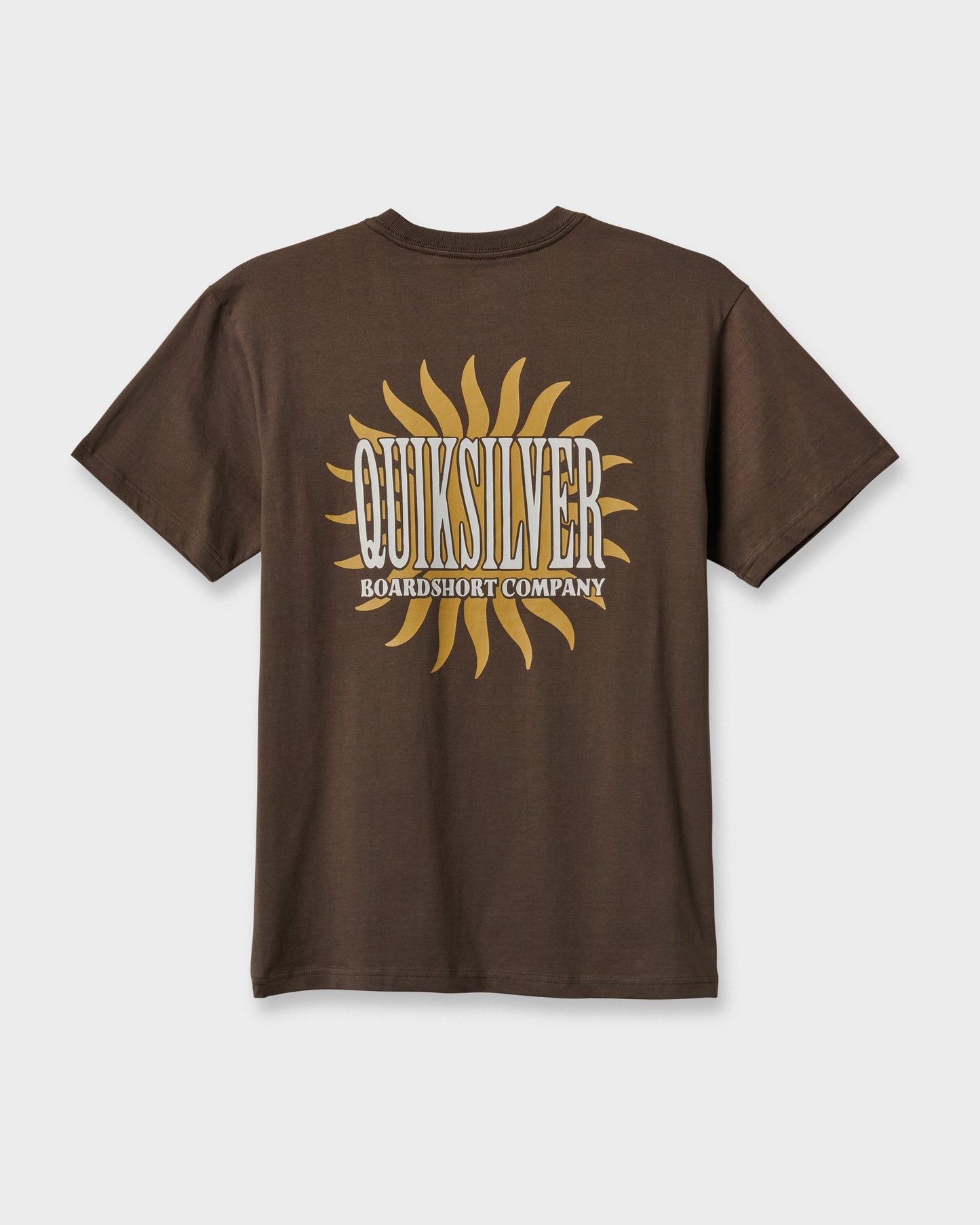 Quick Silver Sunny Side Up Classic T-shirt - Chocolate Brown