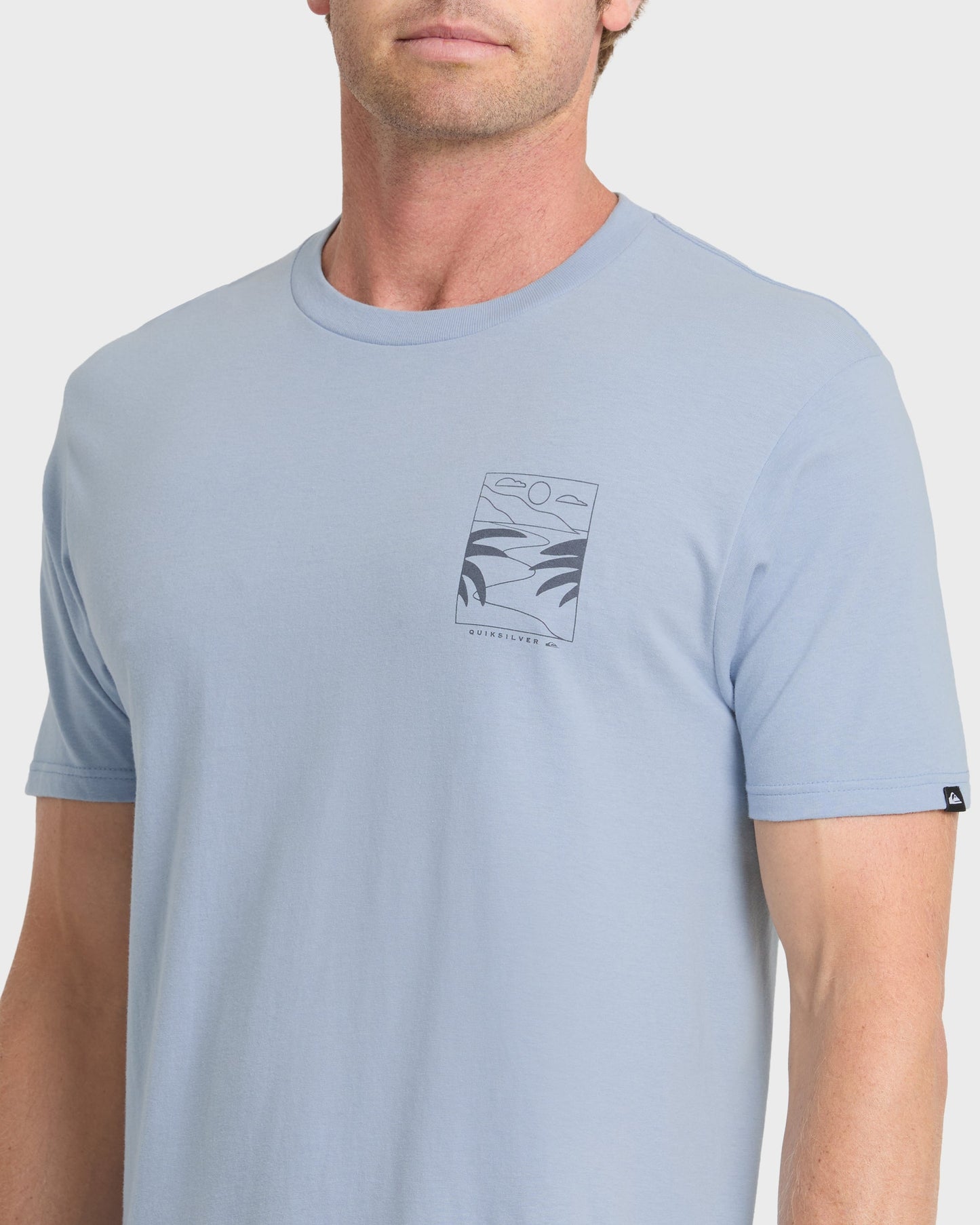 Quick Silver Ca PCH Cruisin T-Shirt - Ashley Blue