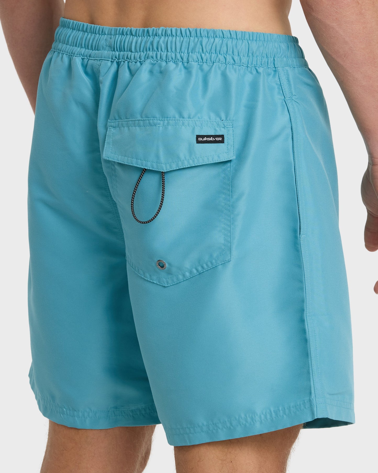 Quick Silver Everyday Solid 17" Swim Trunks - Dusty Turquoise