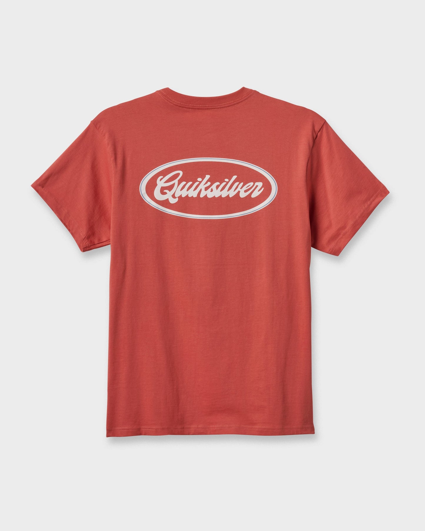 Quick Silver Mechanics Script Classic T-shirt - Mineral Red