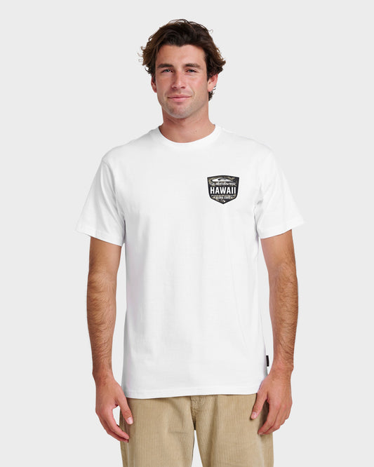 Hi Shield Classic T-shirt - White - Quick Silver