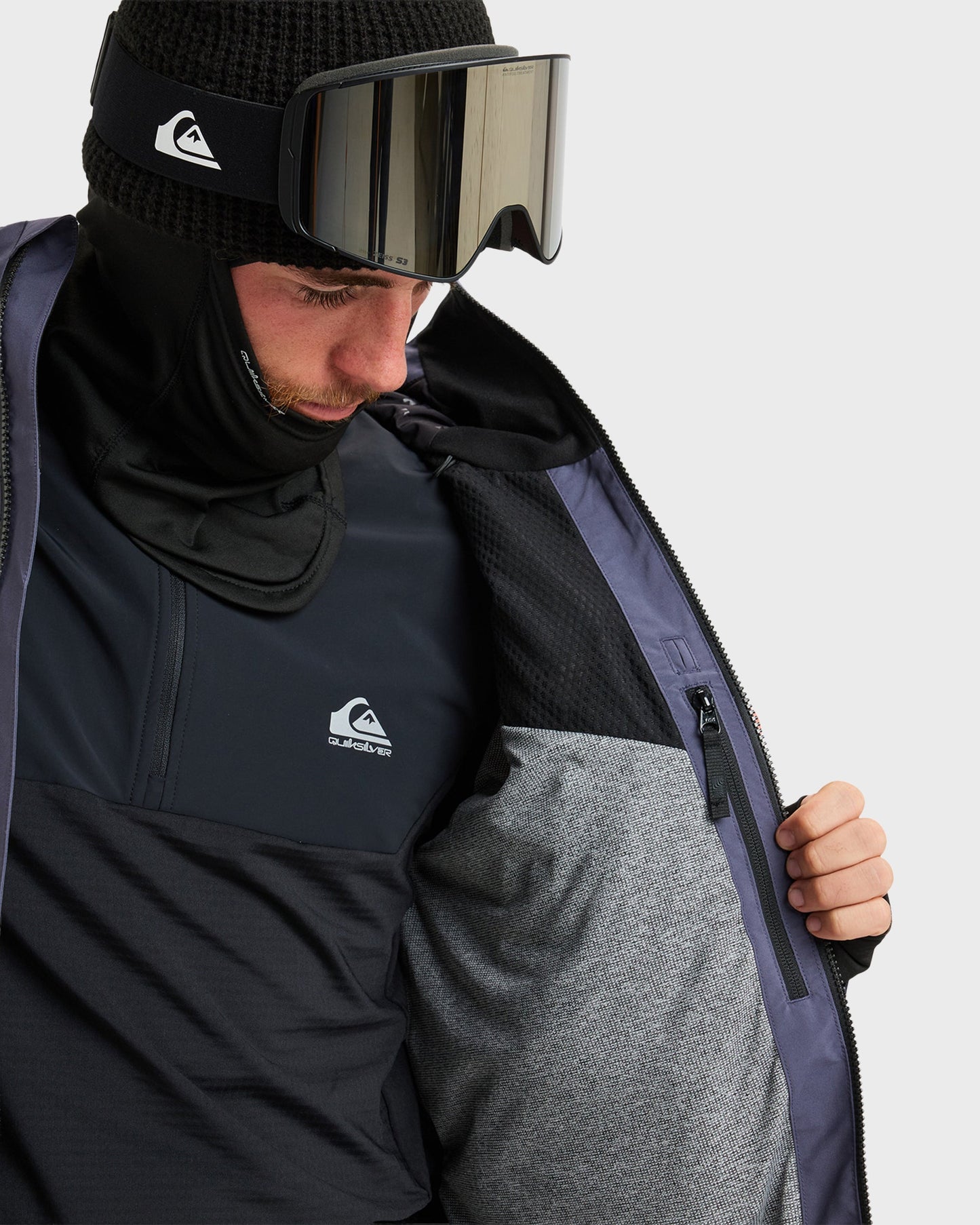 Quick Silver Forever Stretch GORE-TEX Snow Jacket - Graystone