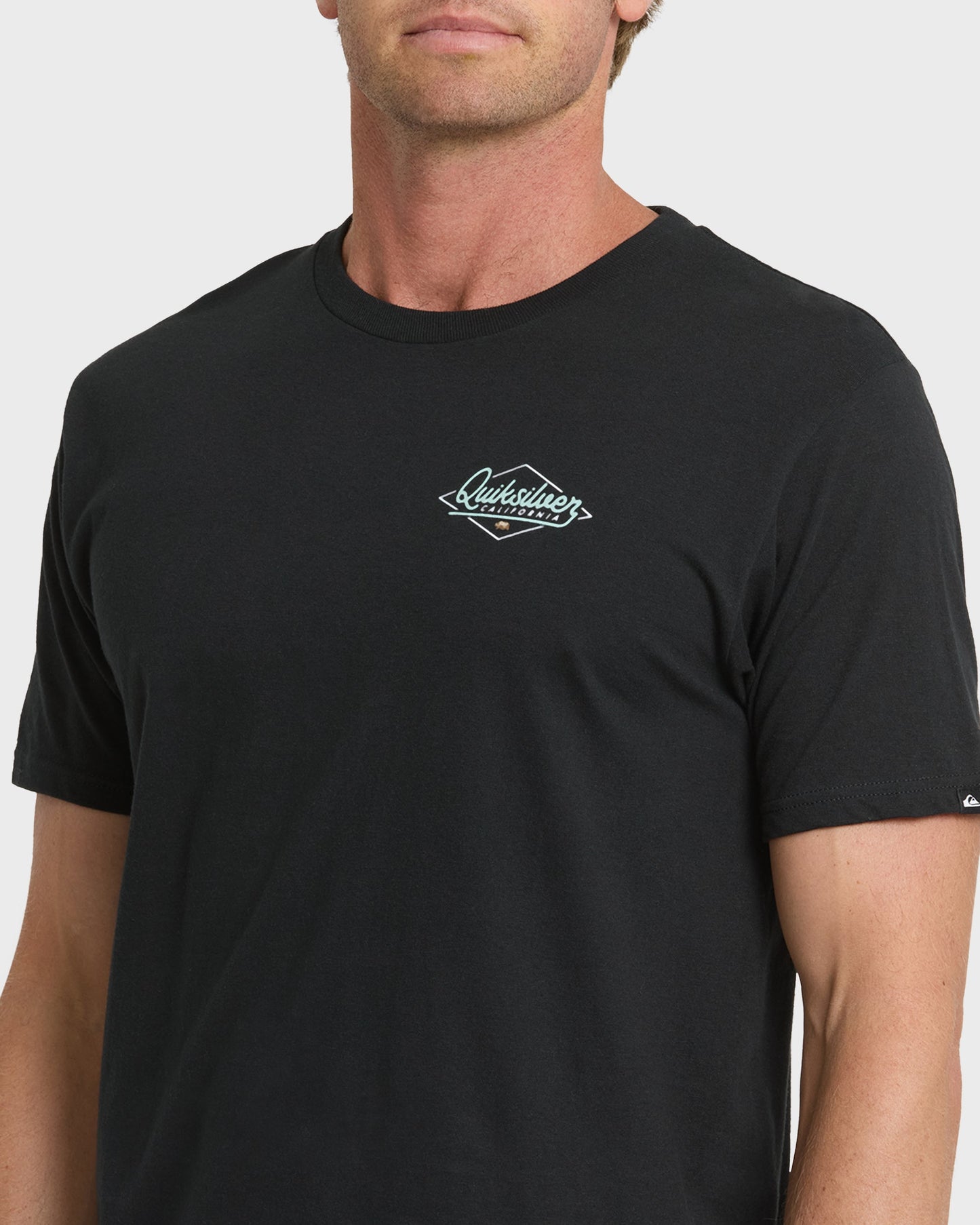 Quick Silver Cali Gold T-Shirt - Black