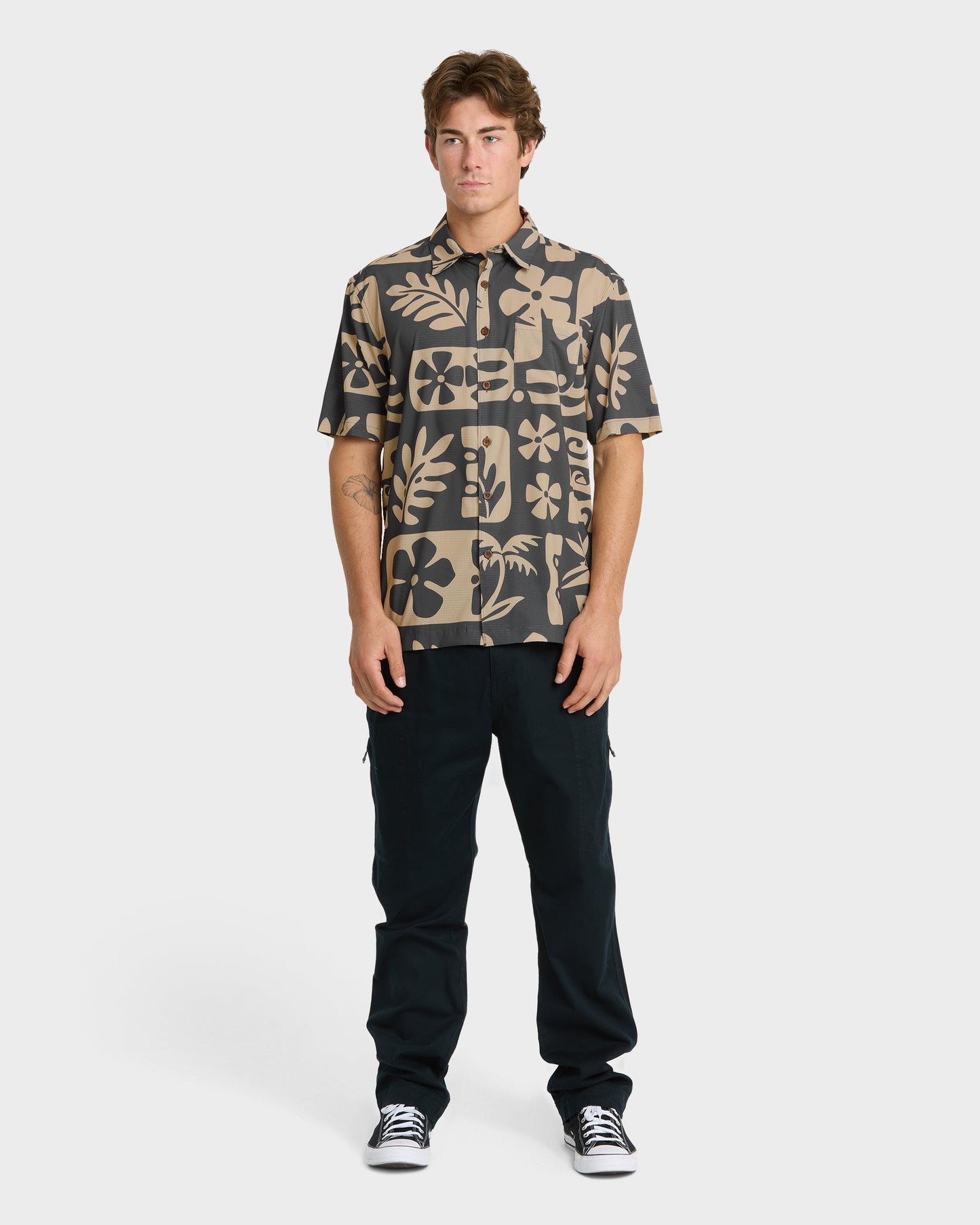 Quick Silver Waterman Dunes Shirt - Phantom