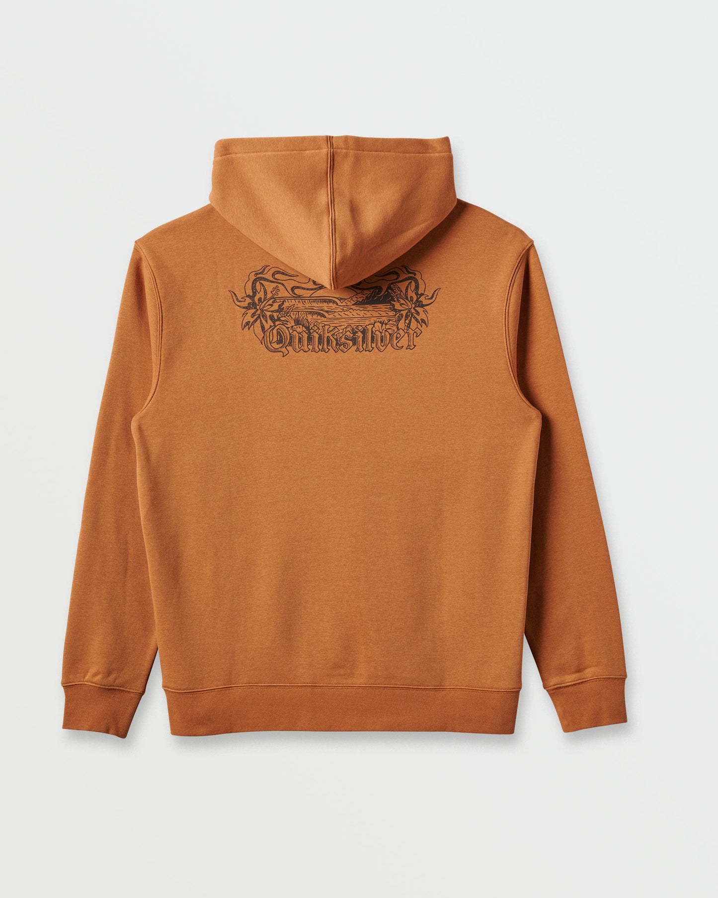 Quick Silver Graphic Hoodie - Almond