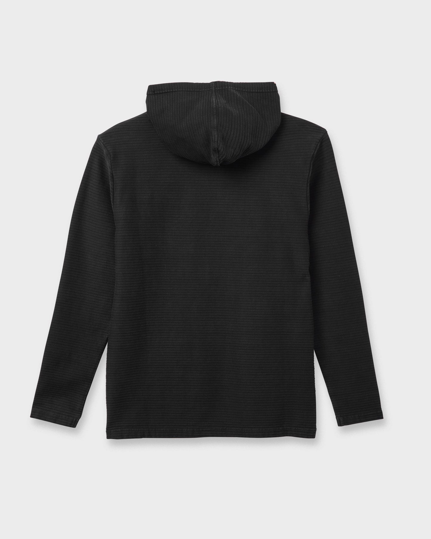 Quick Silver Alamitos Long Sleeve Hooded Top - Black