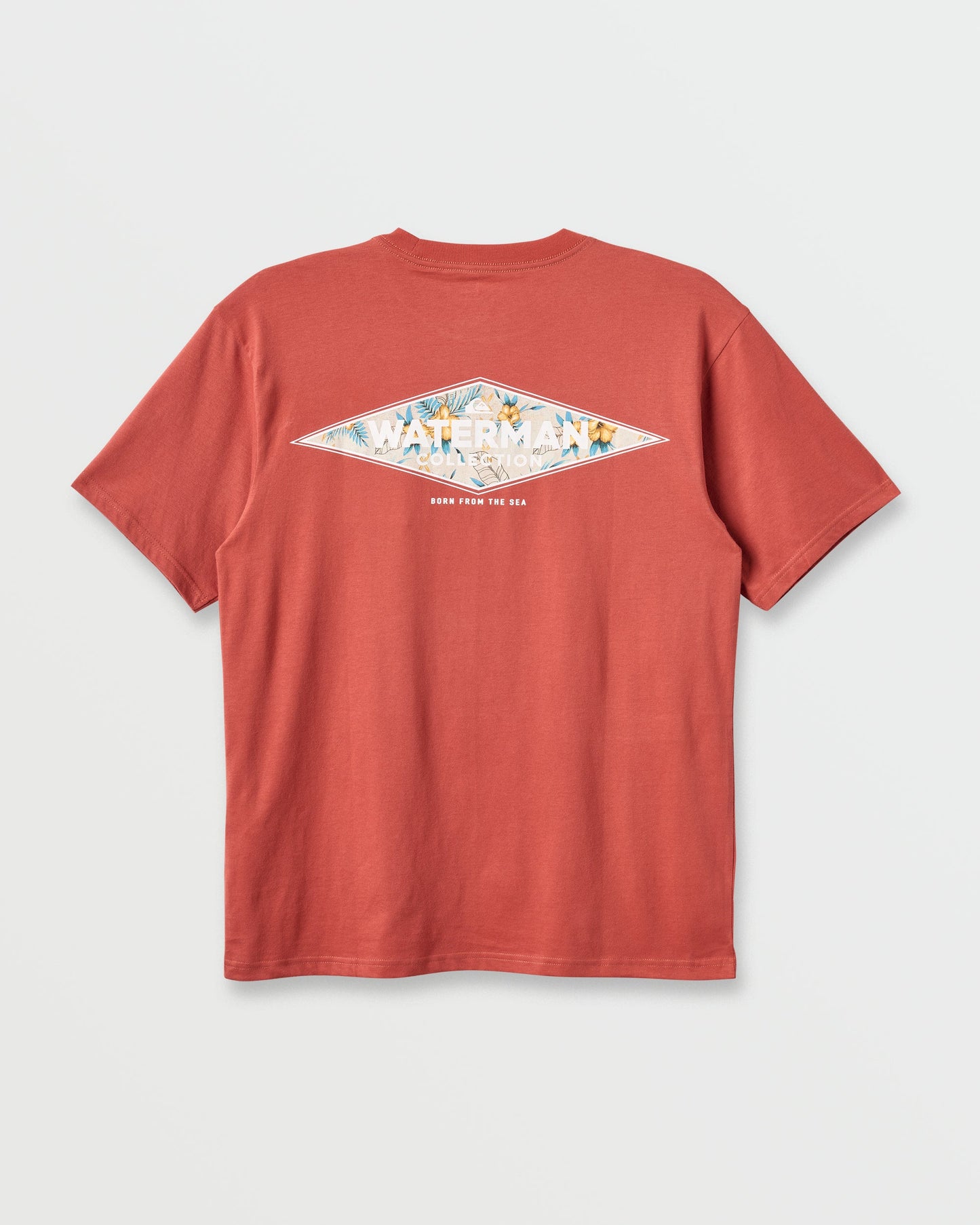 Quick Silver Waterman Diamond Classic T-shirt - Hot Sauce