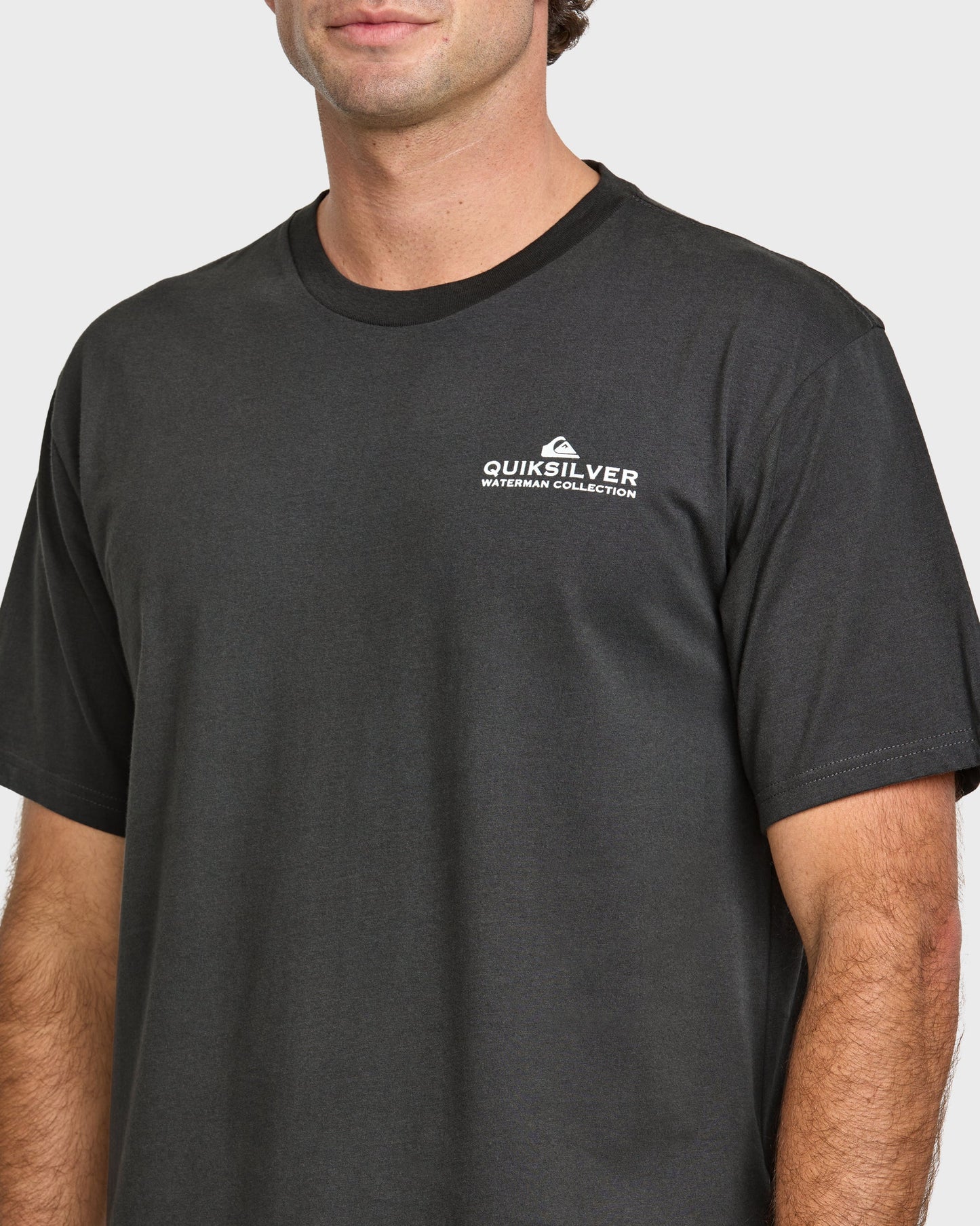 Quick Silver Waterman Fishing Trip Classic T-shirt - Phantom