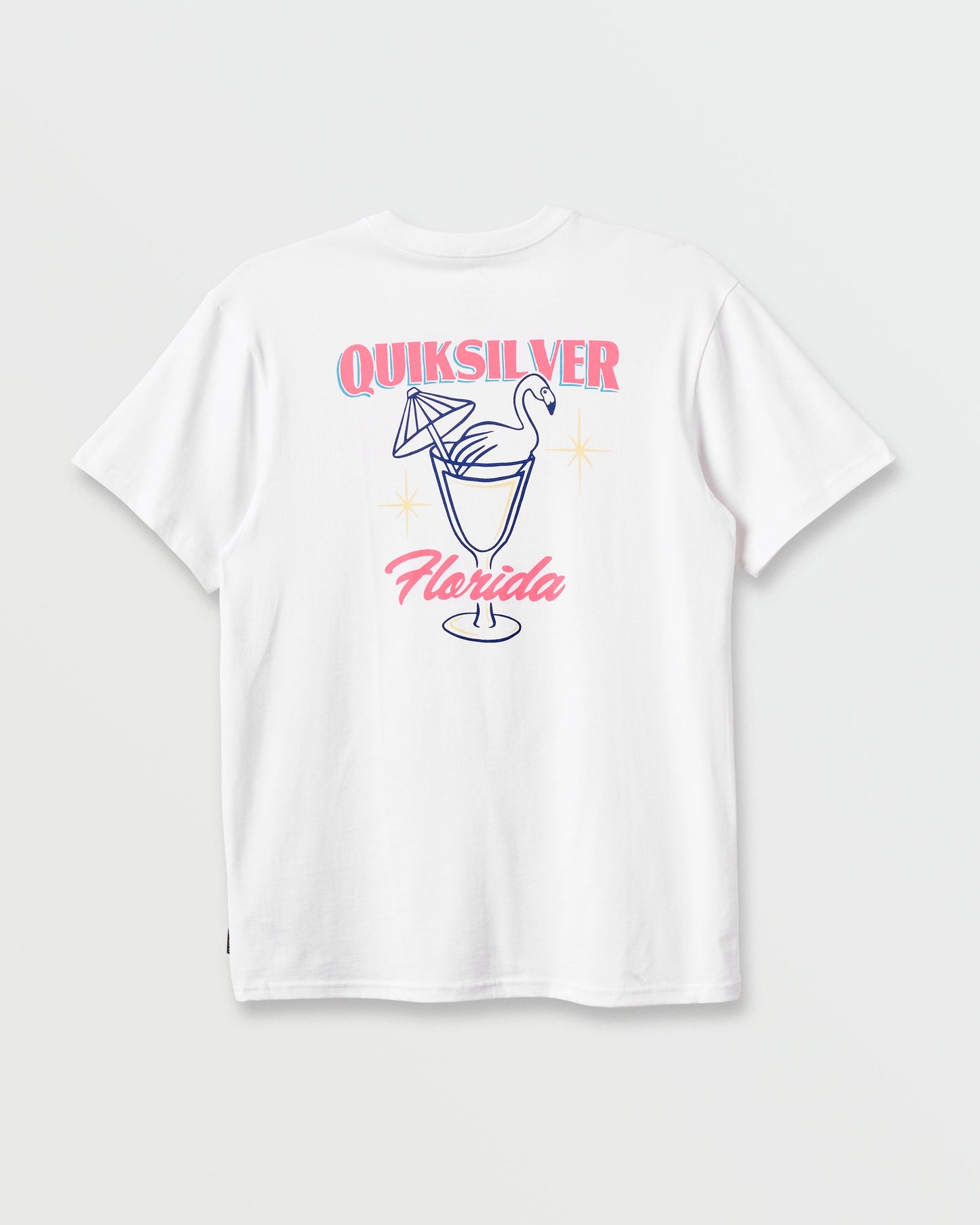 Quick Silver Fl Florida Time Classic T-shirt - White