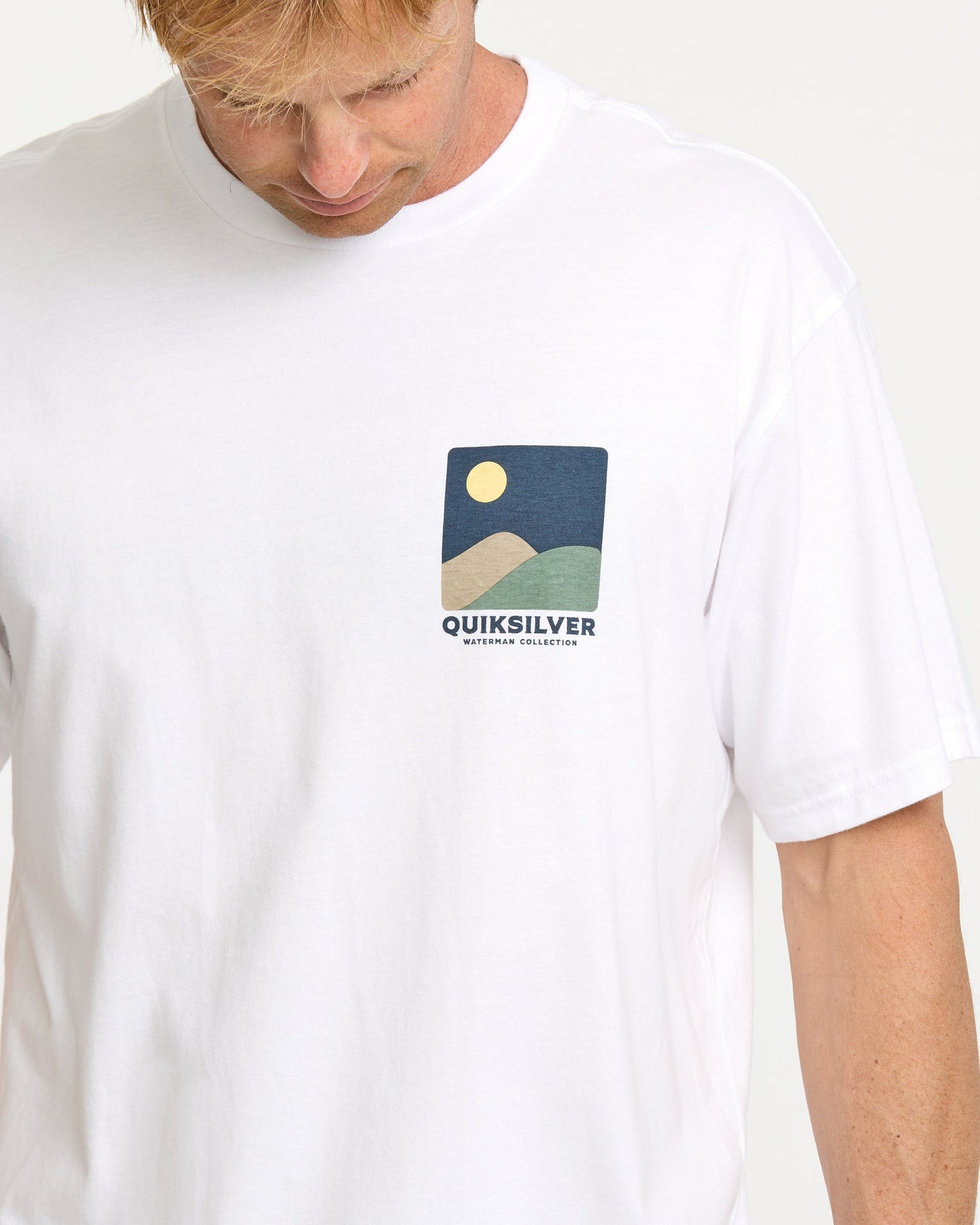 Quick Silver Waterman Four Elements Classic T-shirt - White