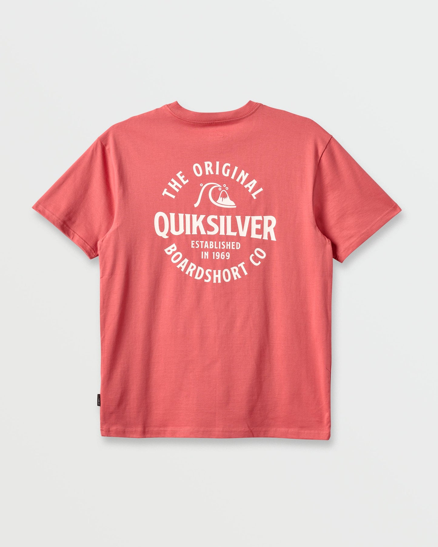 Quick Silver Locked Up Classic T-shirt - Mineral Red