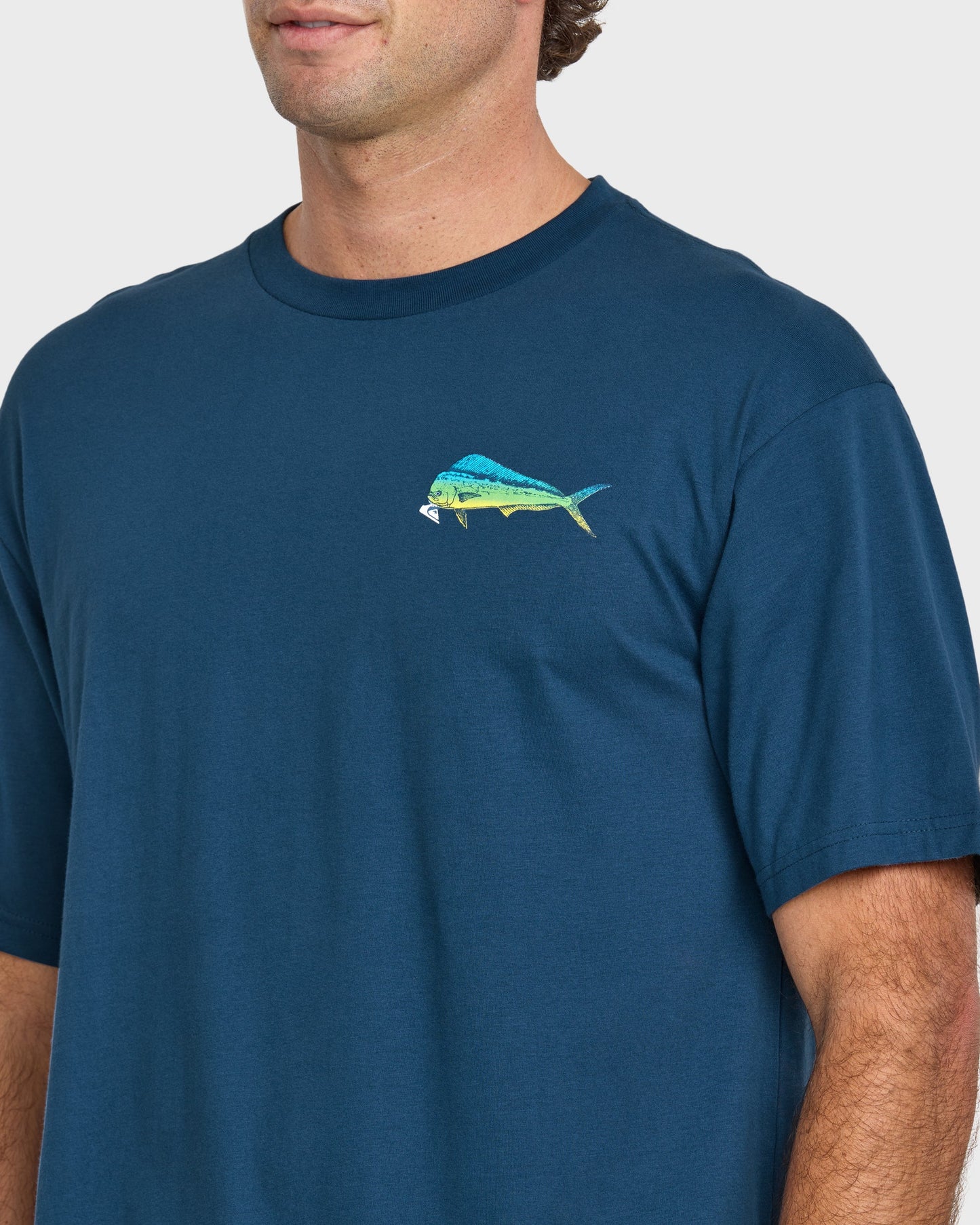 Quick Silver Waterman Quik Hook Classic T-shirt - Wave