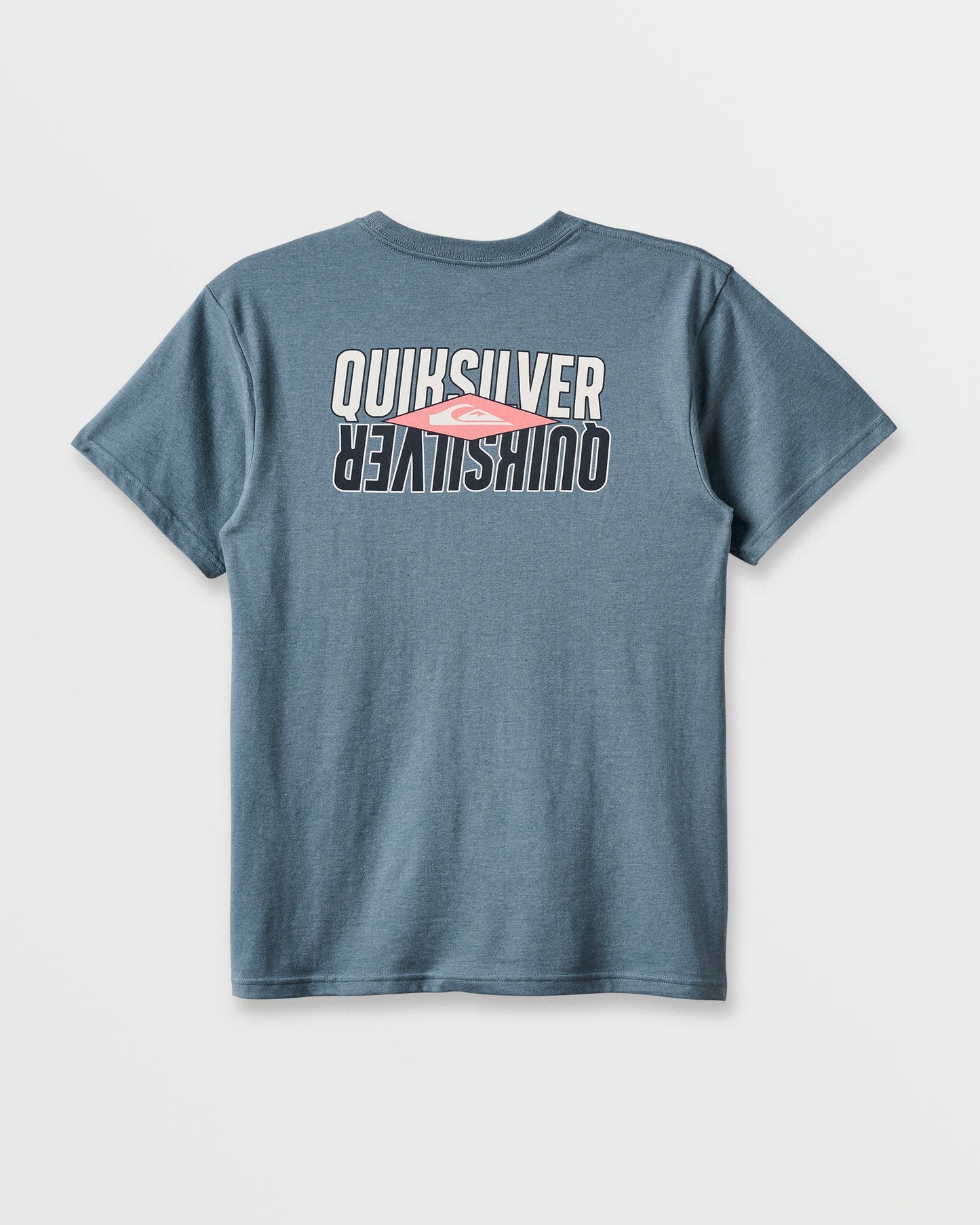 Quick Silver Ride Side Up Classic T-shirt - China Blue Heather