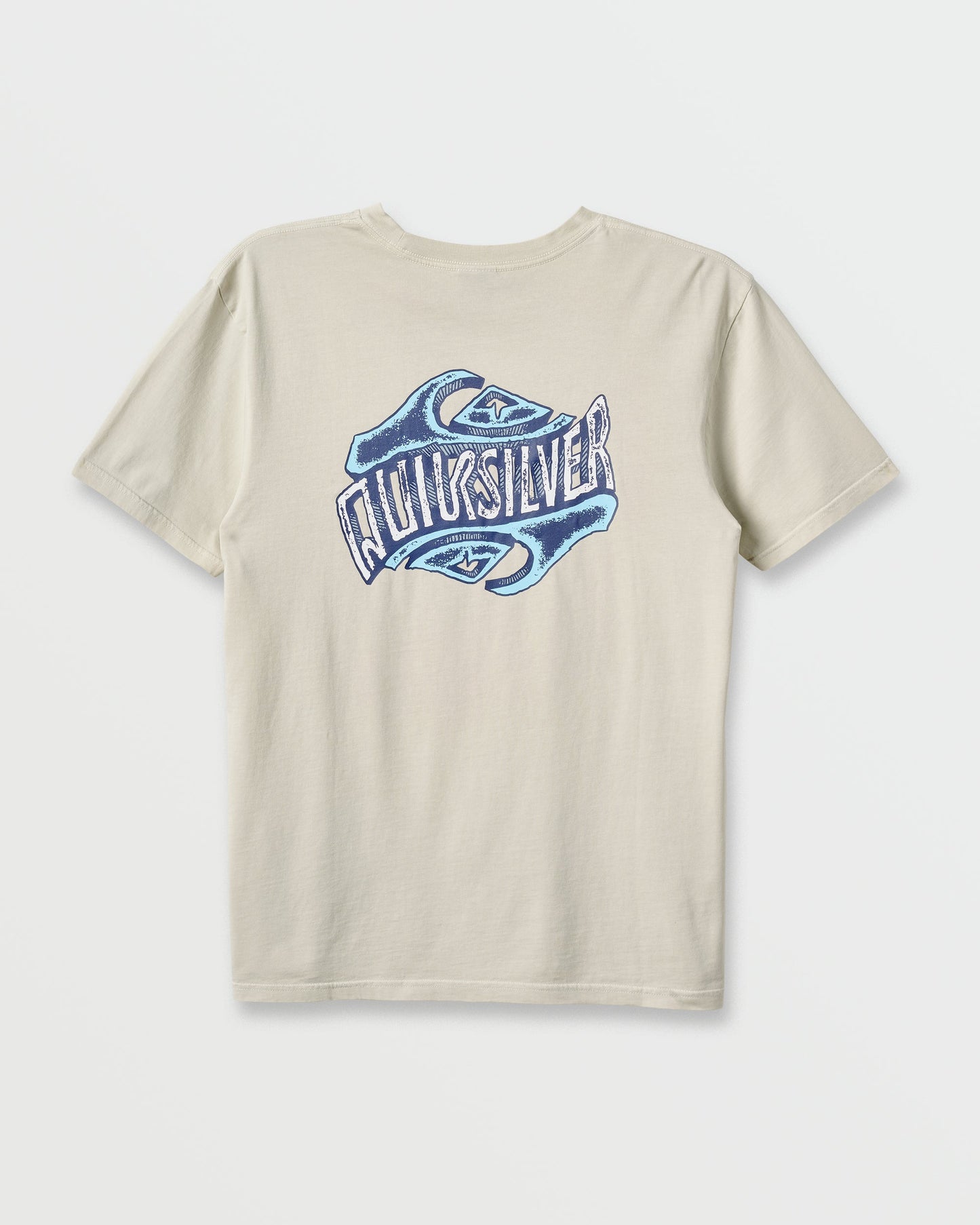Quick Silver Three Deeppigment Dye T-Shirt - Moonstruck