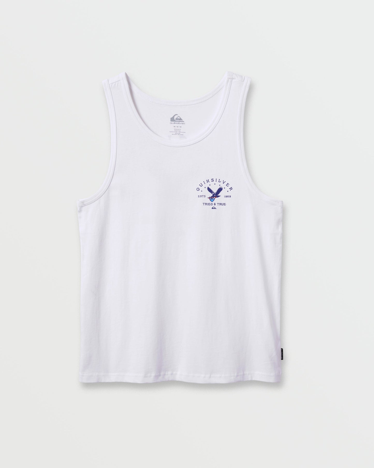 Quick Silver Eagle Usa Tank - White