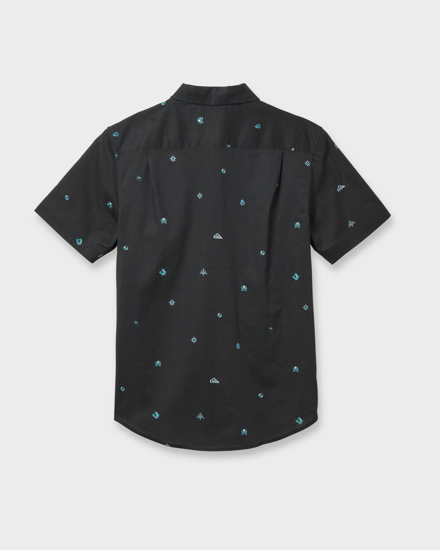 Mini Dimensions Classic Short Sleeve Shirt - Black - Quick Silver