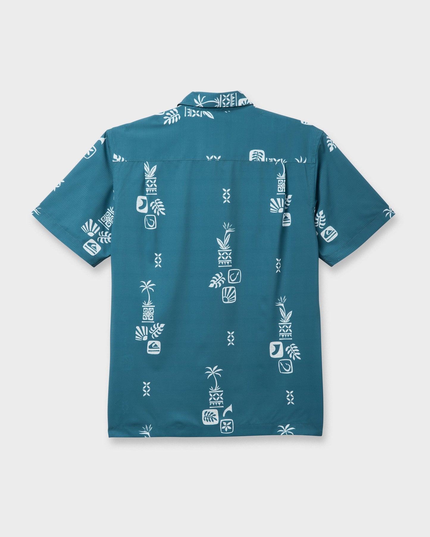 Quick Silver Waterman Mystic Fin Shirt - Real Teal
