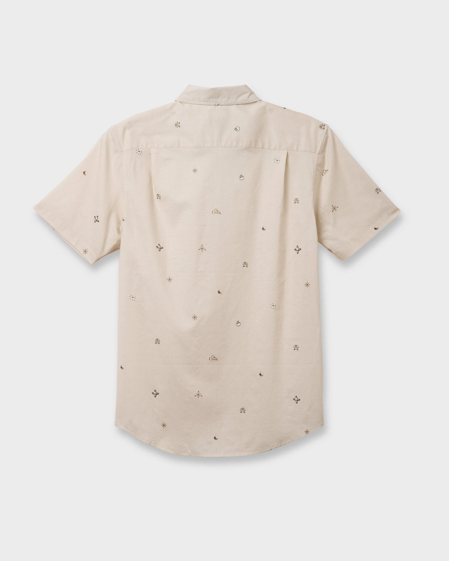 Mini Dimensions Classic Short Sleeve Shirt - Silver Birch - Quick Silver