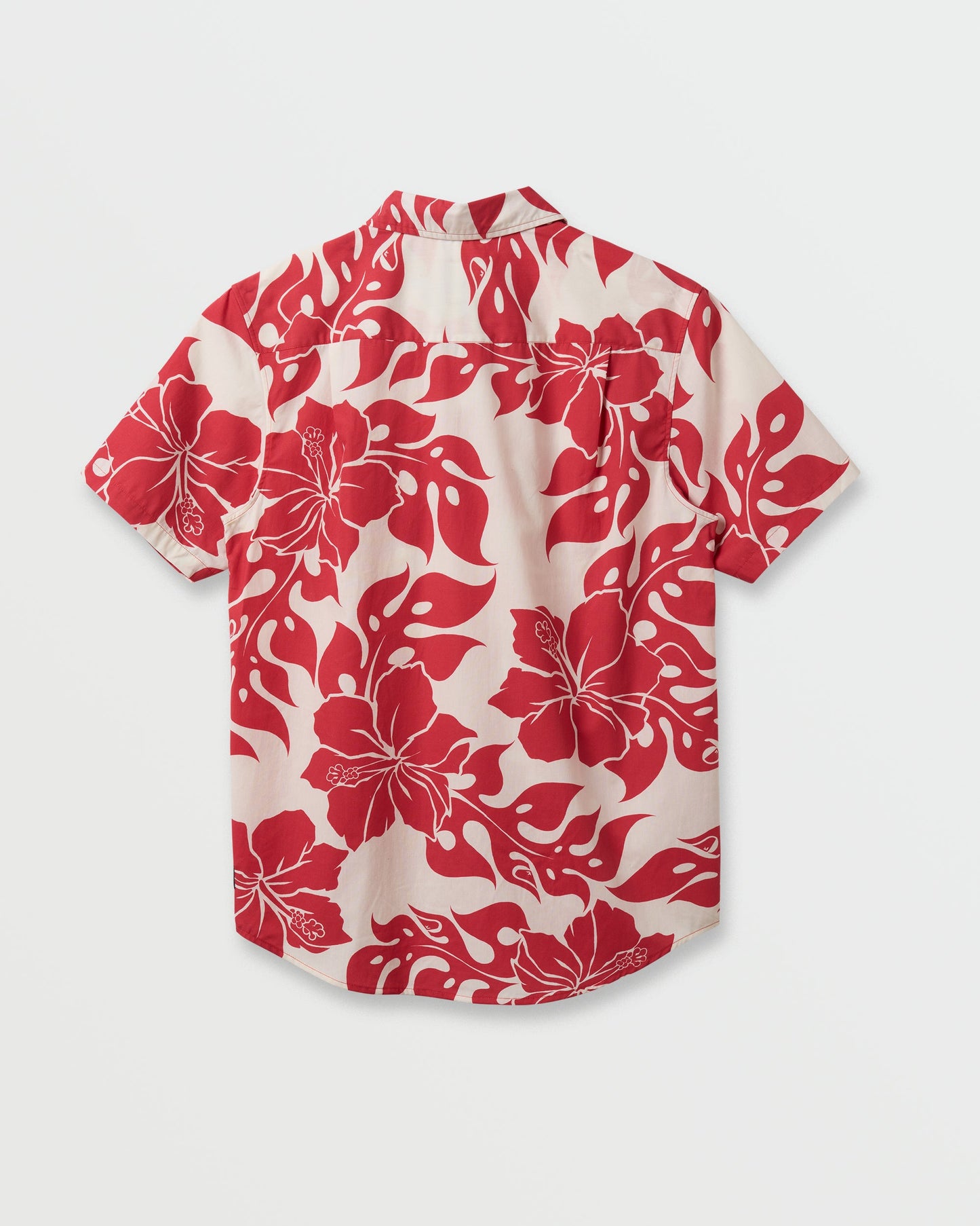 Quick Silver Oceanview Classic Short Sleeve Shirt - Mineral Red