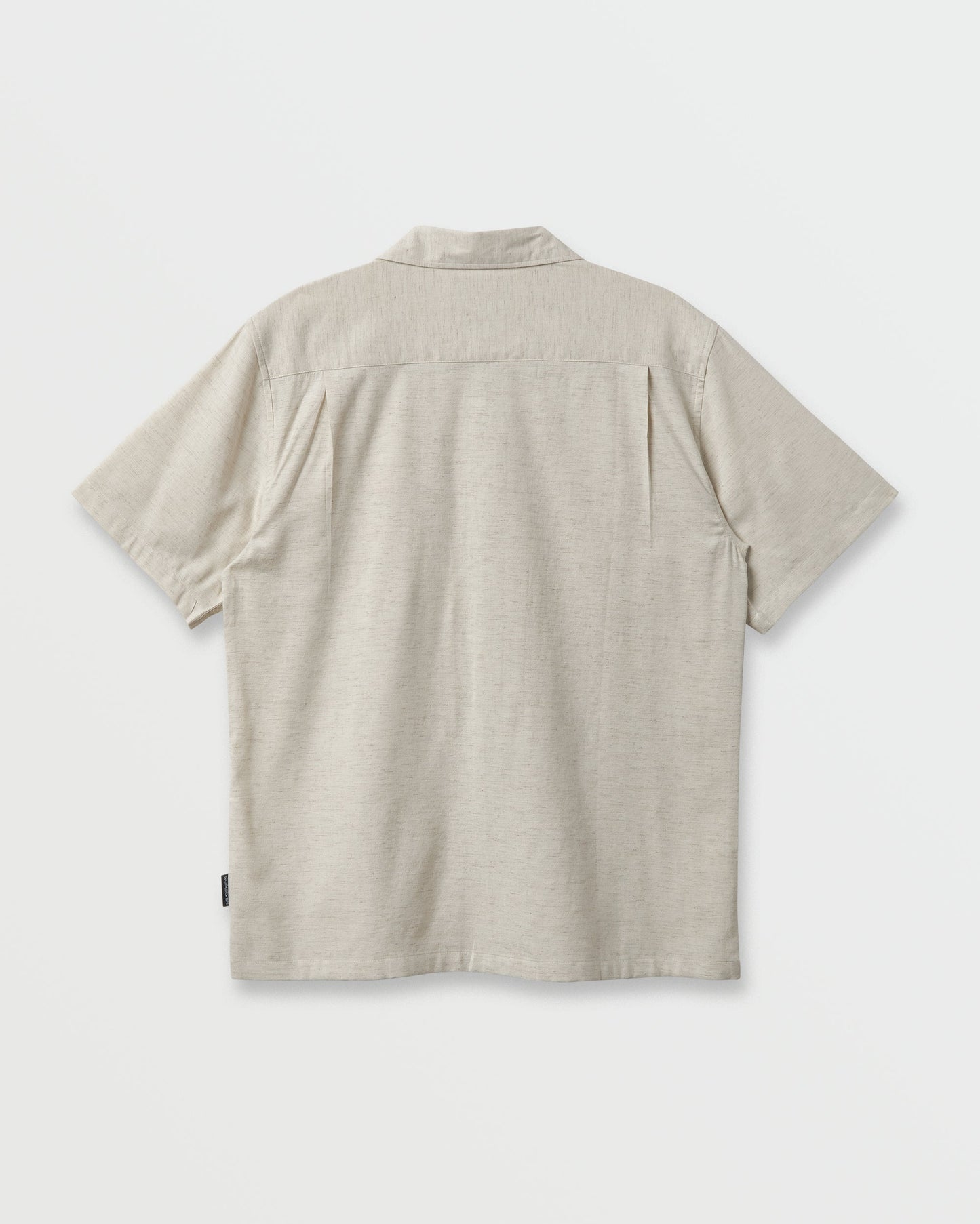 Quick Silver Flecky Island Short Sleeve Shirt - Silver Birch