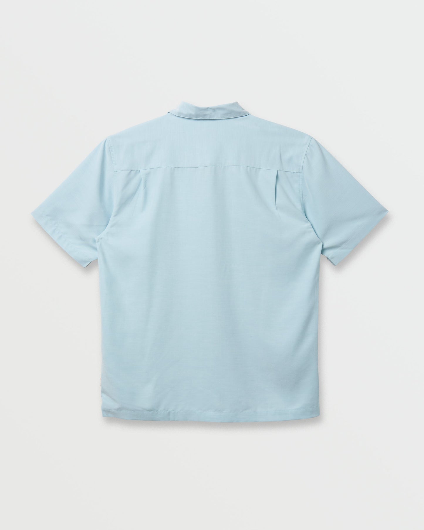 Quick Silver Waterman Tahiti Palms Premium Anti-Wrinkle Shirt - Sterling Blue