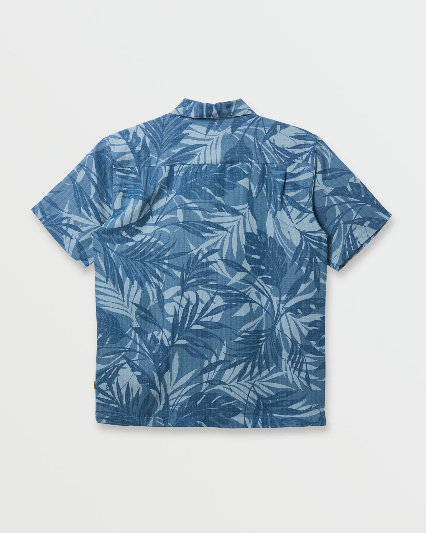Quick Silver Waterman Botanical Short Sleeve Shirt - Midnight Navy