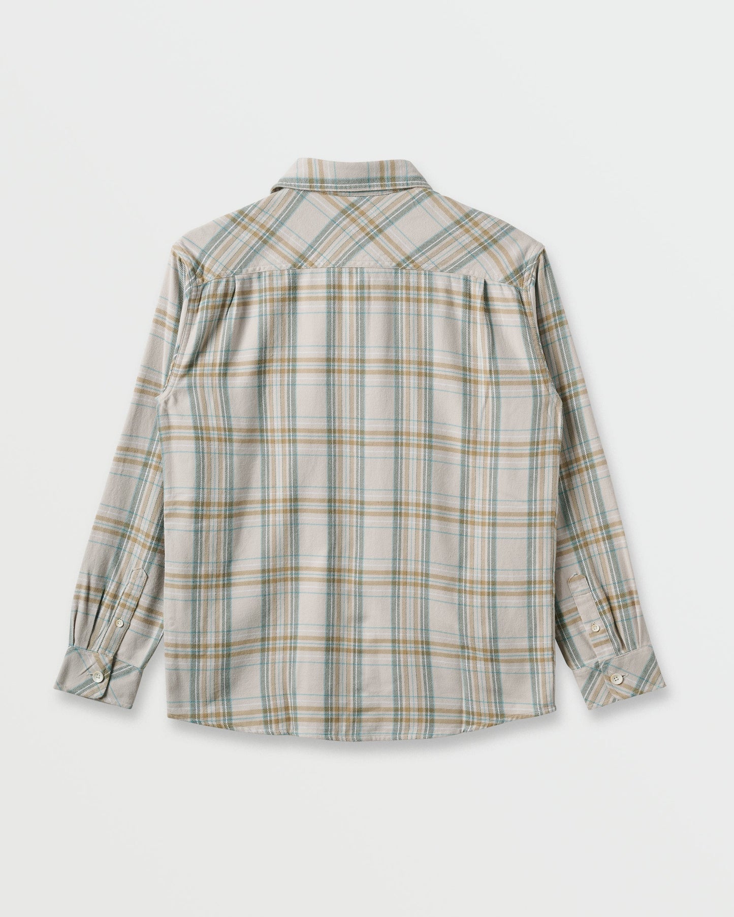Quick Silver Waterman Bodie Flannel Shirt - Moonbeam