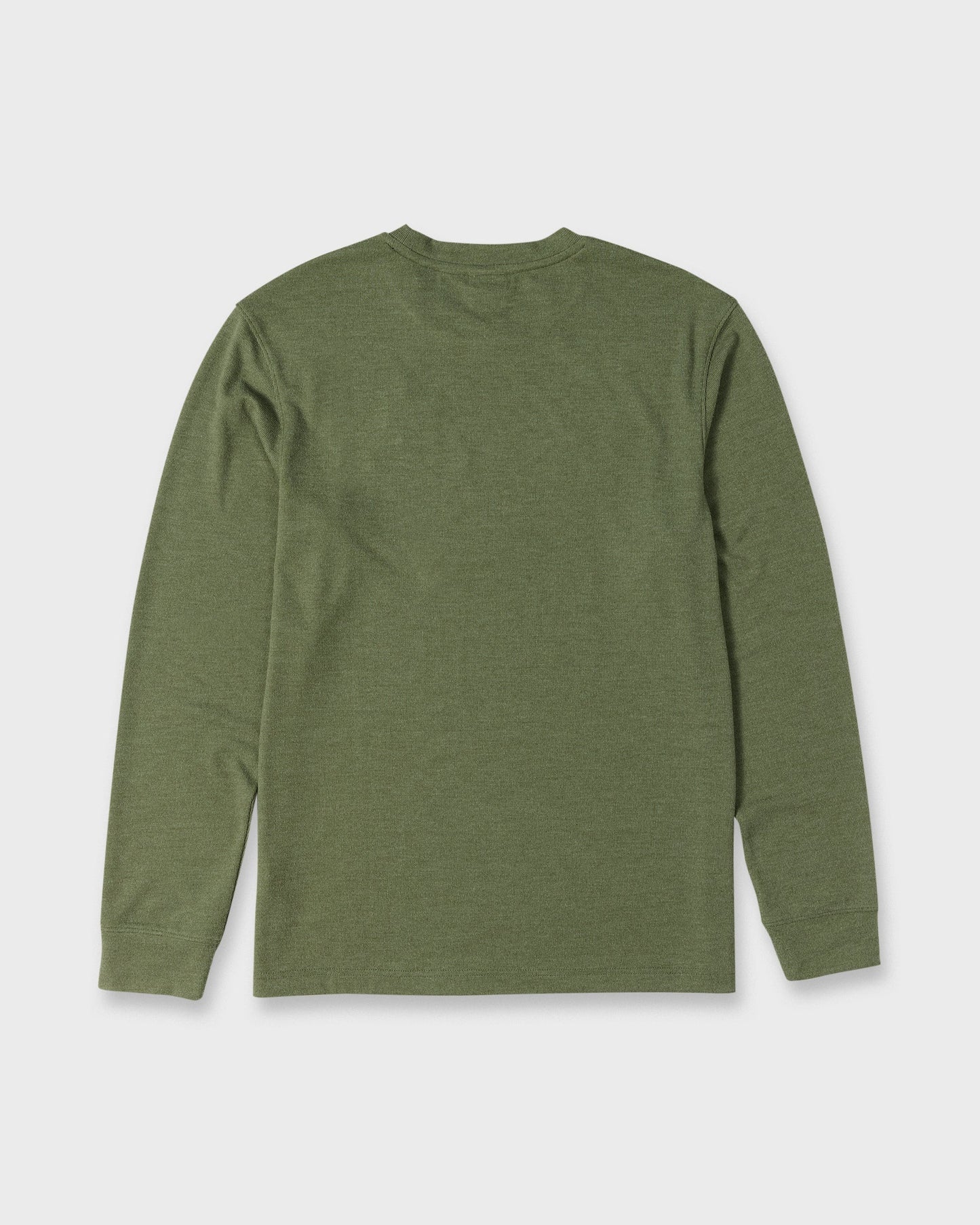 Quick Silver Malvern Long Sleeve Soft Touch Crewneck Sweatshirt - Dusty Olive