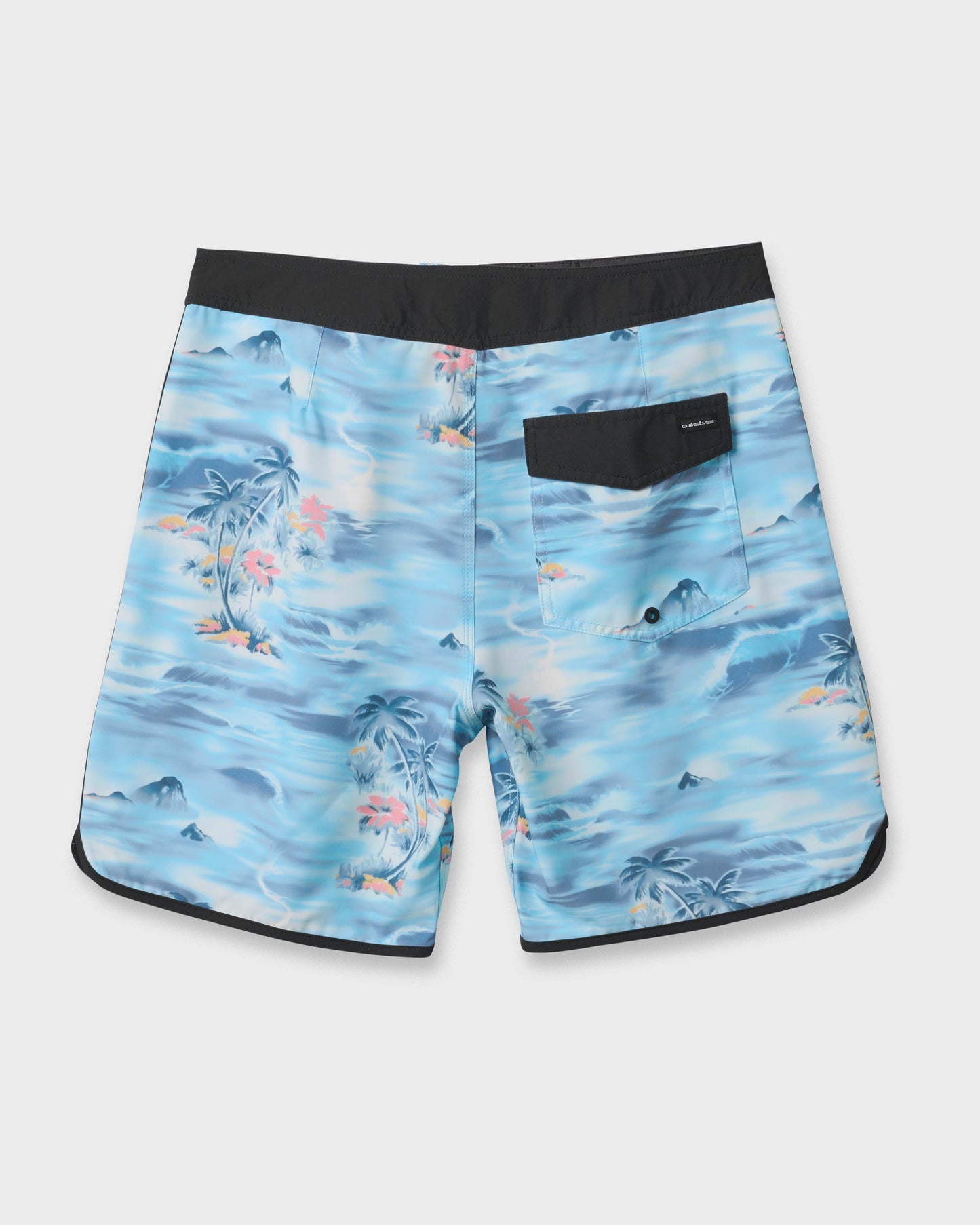 Surfsilk Tropical Surf 19" Boardshorts - Total Eclipse - Quick Silver