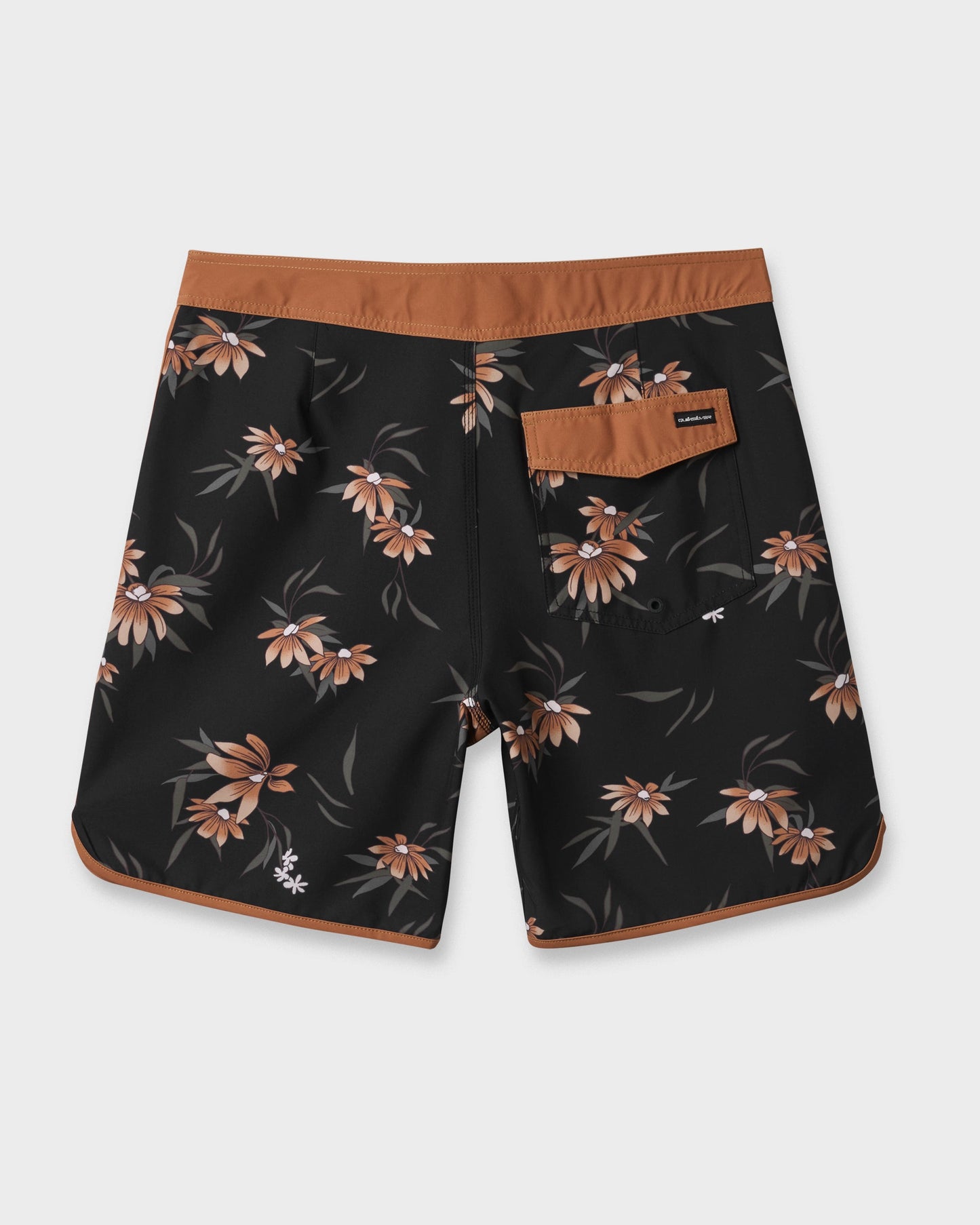 Quick Silver Surfsilk Costal Flora 19" Boardshorts - Black