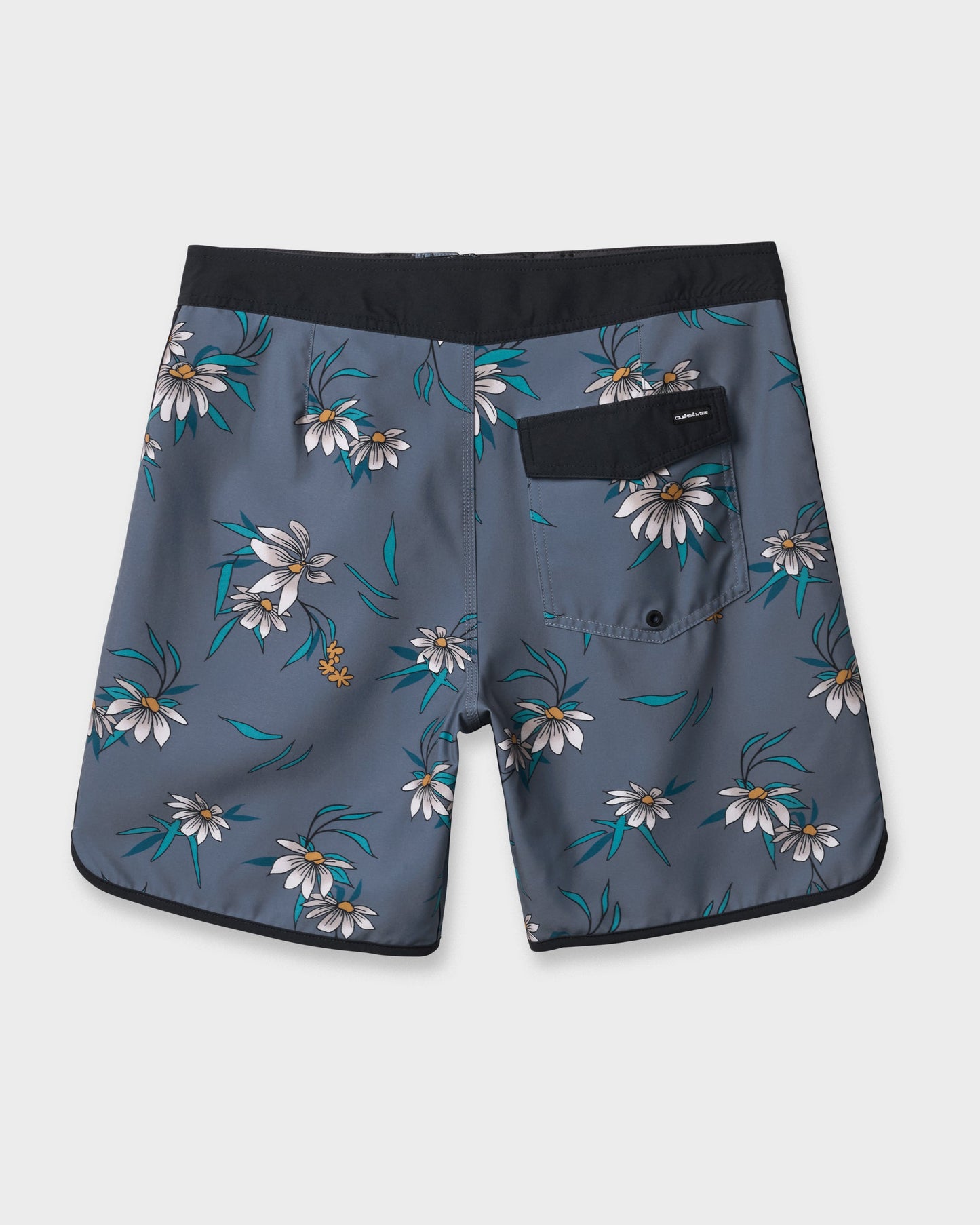 Quick Silver Surfsilk Costal Flora 19" Boardshorts - China Blue