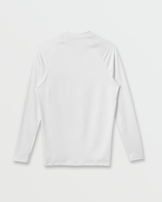Everyday UPF 50 Long Sleeve Rashguard - White - Quick Silver