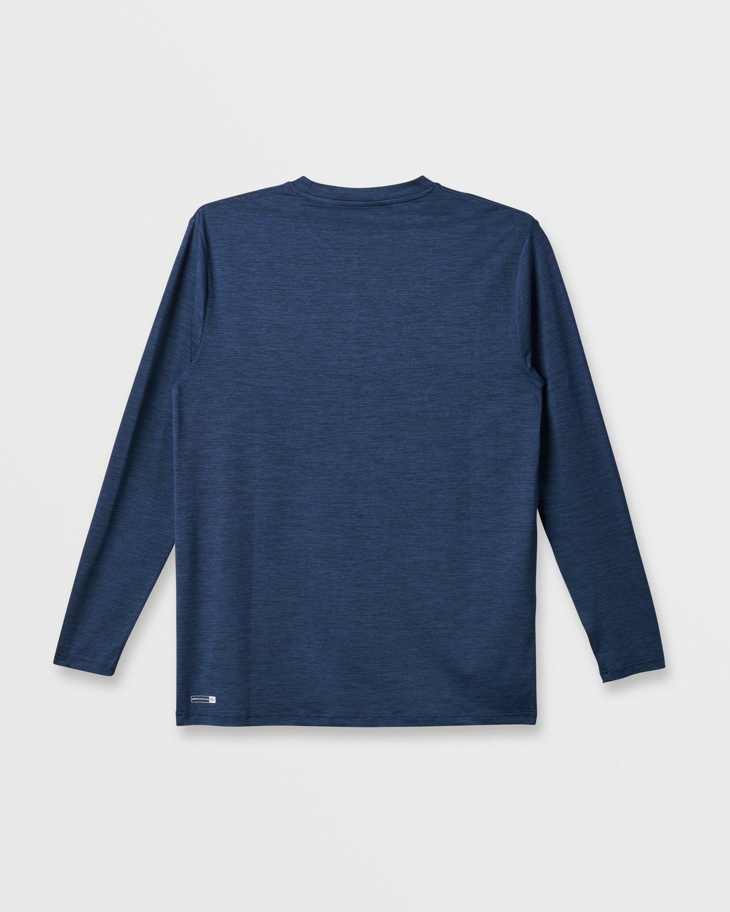 Quick Silver DNA Logo Surf Long Sleeve Surf Tee - Navy Heather