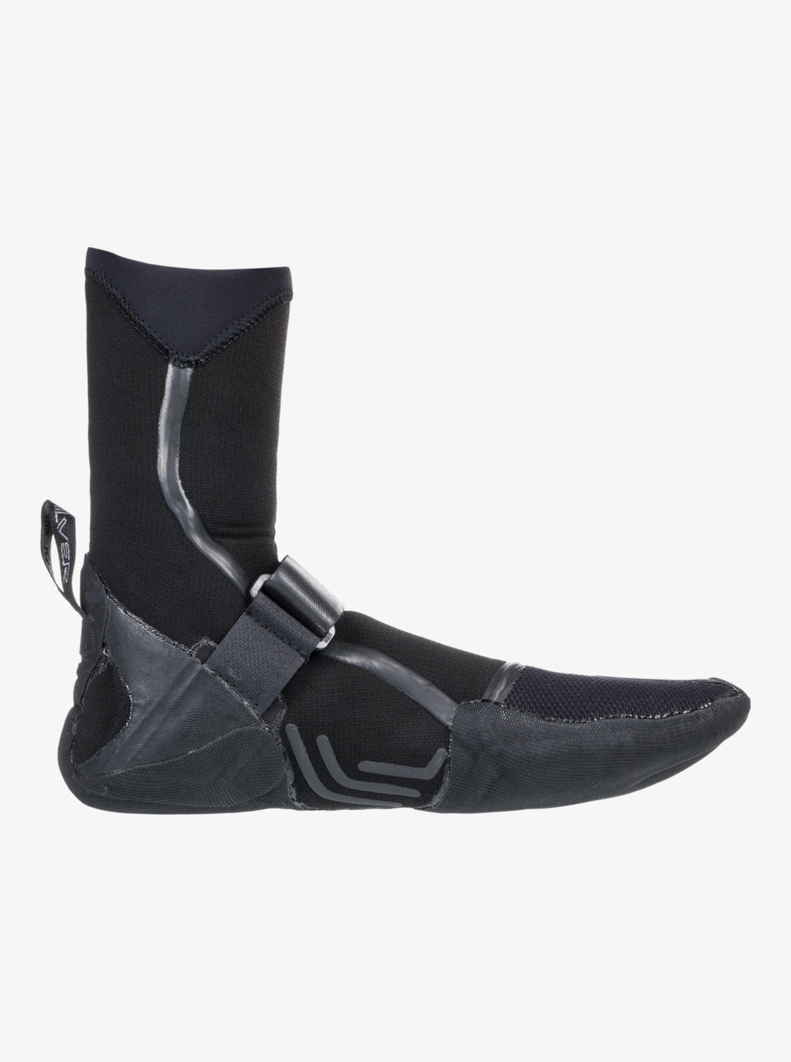 Quick Silver 5mm Marathon Sessions GBS Split Toe Wetsuit Boots - Black