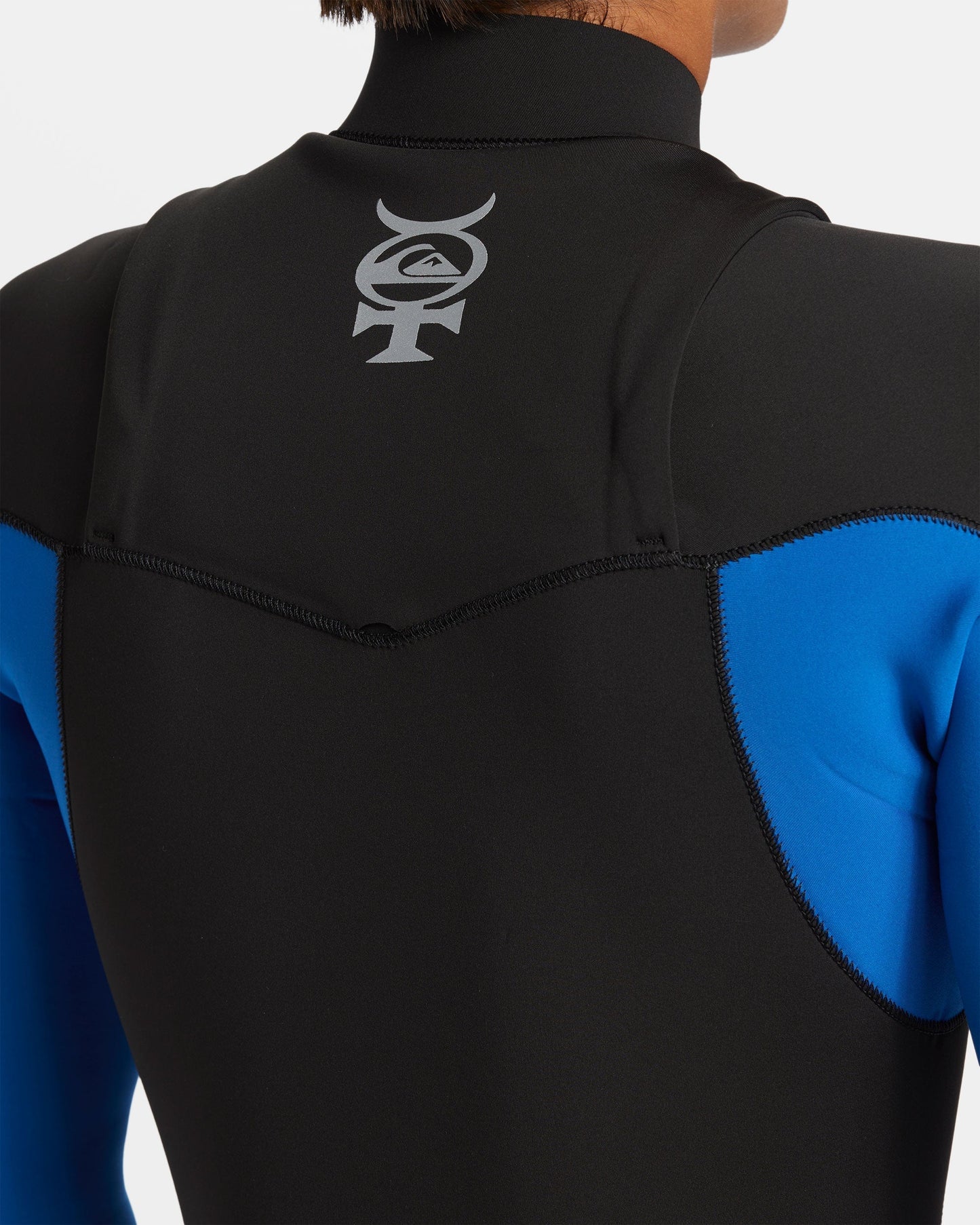 Quick Silver 4/3mm Mercury Chest Zip GBS Wetsuit - Olympian Blue