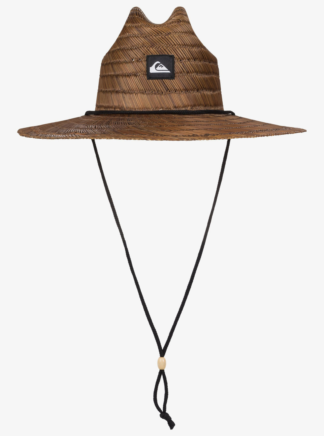 Quick Silver Pierside Straw Lifeguard Hat - Dark Brown