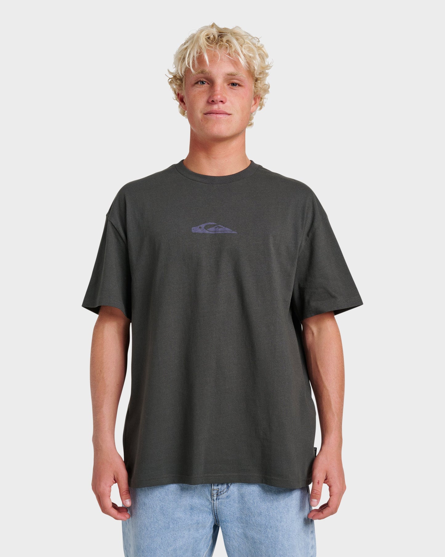 Jungle Cat Heavy Weight T-shirt - Phantom - Quick Silver