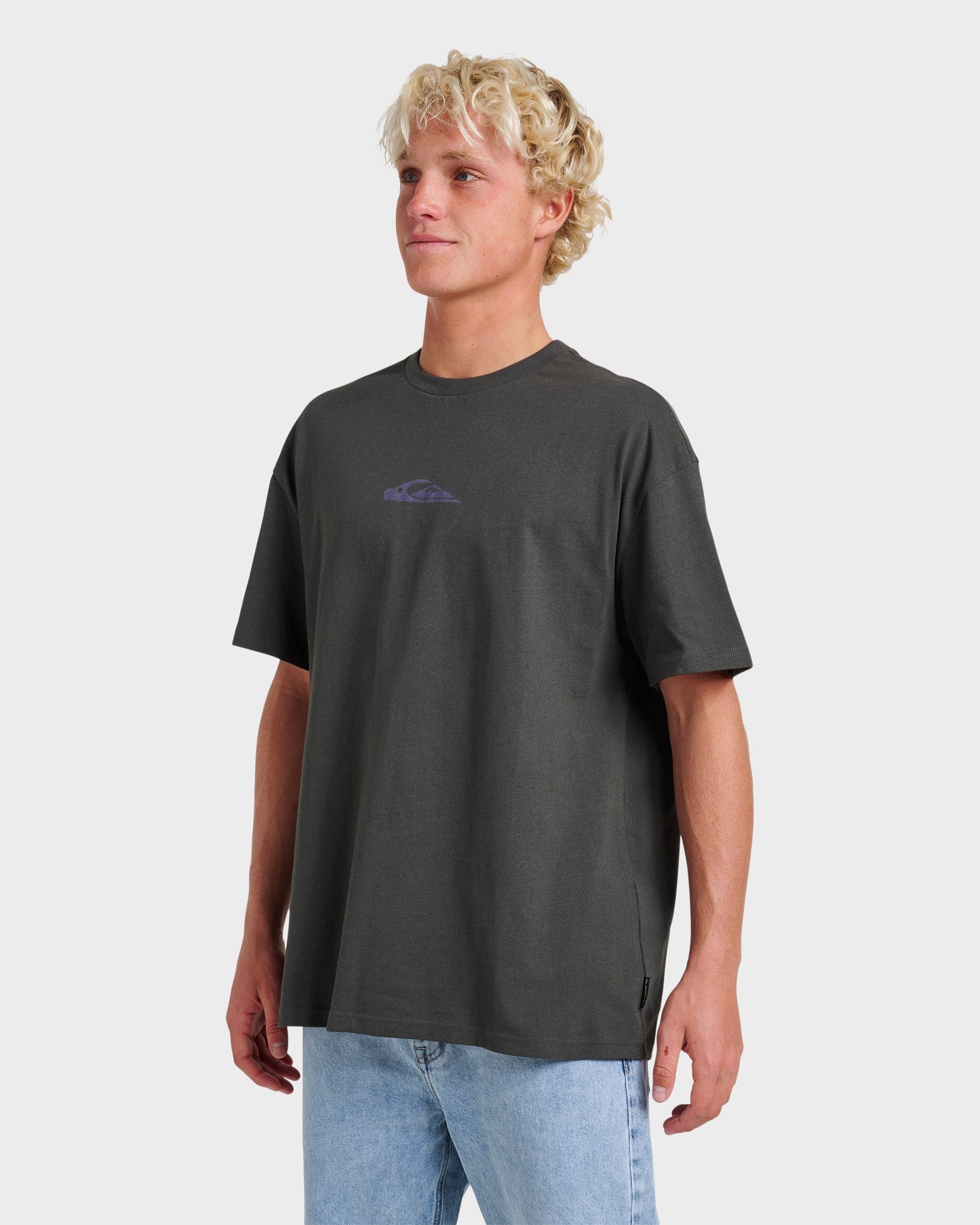 Jungle Cat Heavy Weight T-shirt - Phantom - Quick Silver