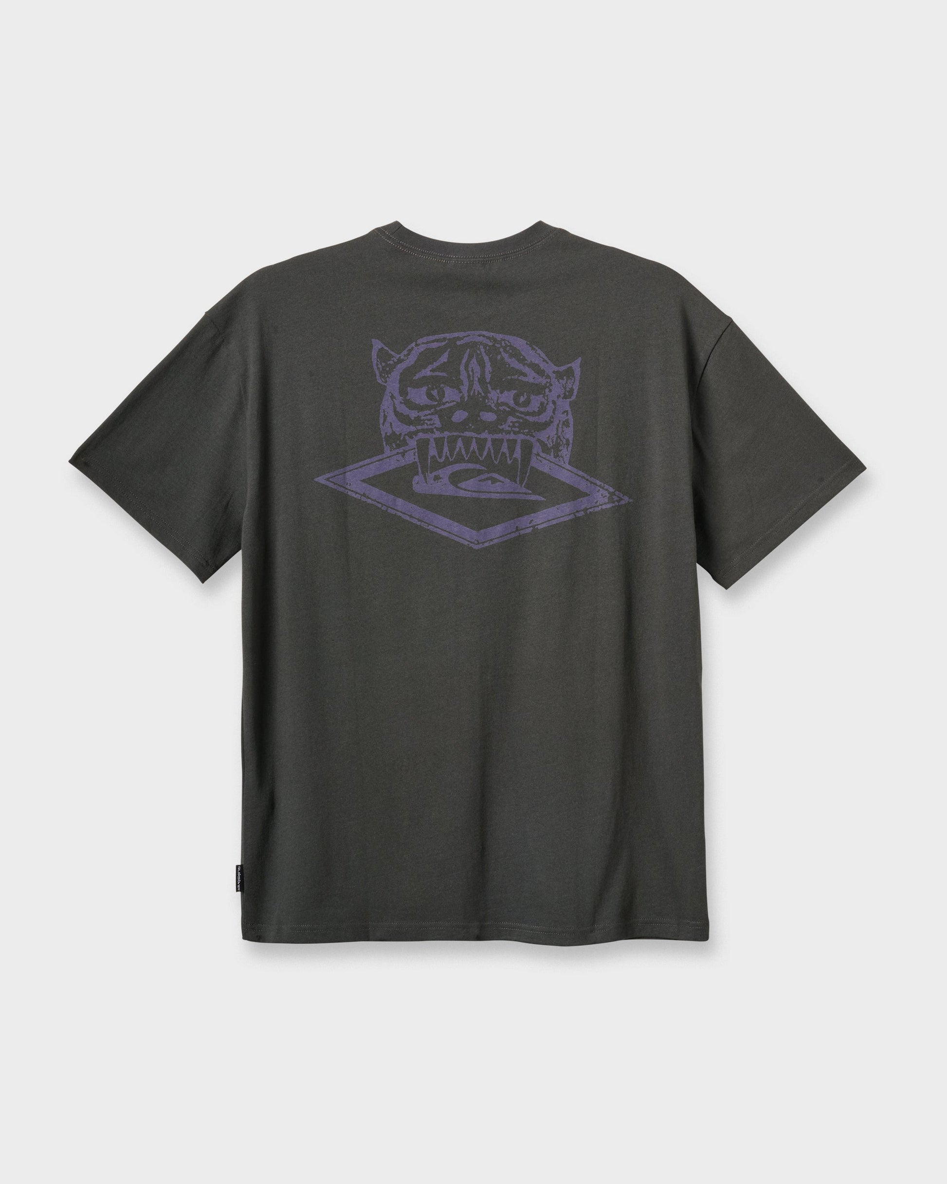 Jungle Cat Heavy Weight T-shirt - Phantom - Quick Silver