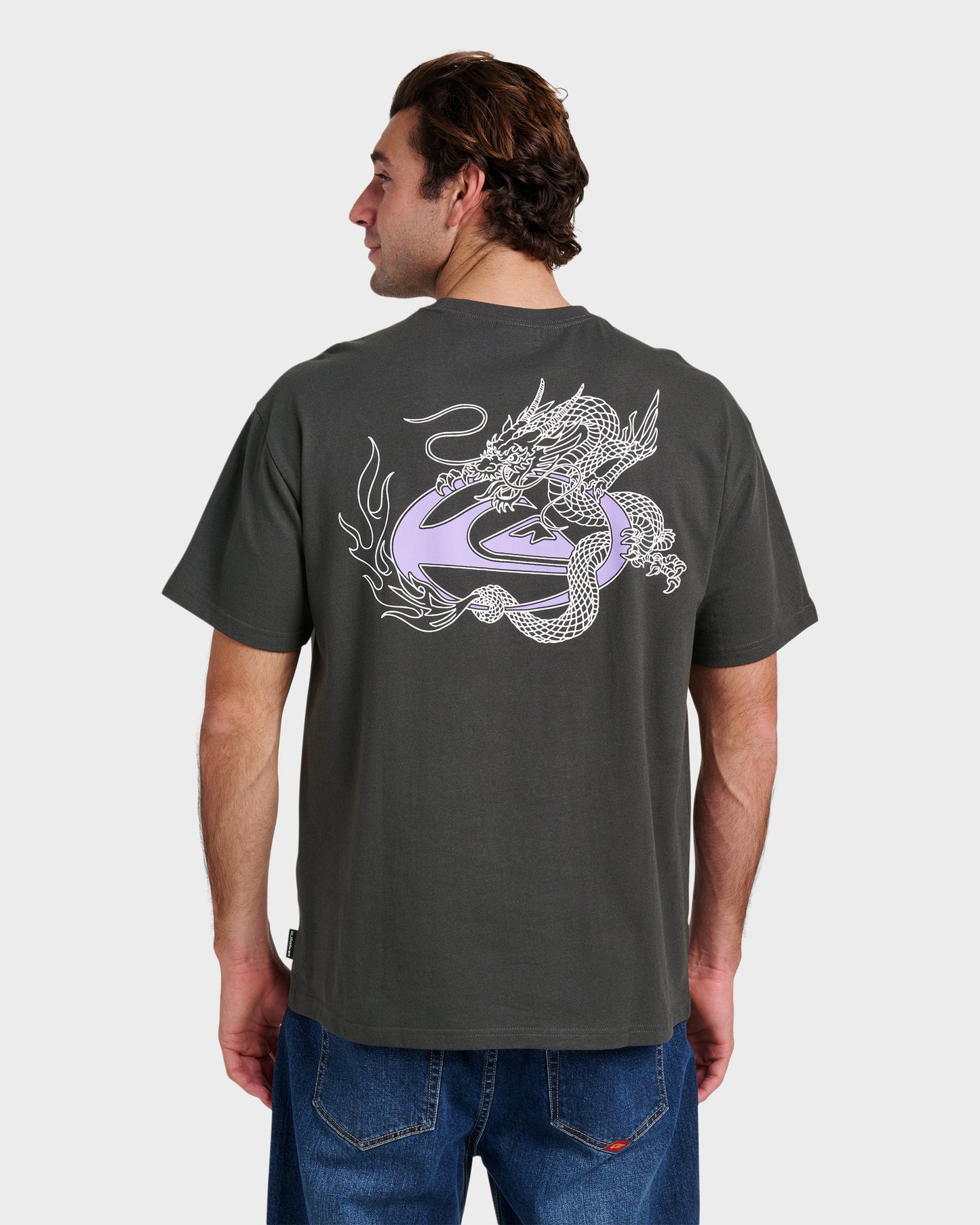 Dragon Master Heavy Weight T-shirt - Phantom - Quick Silver