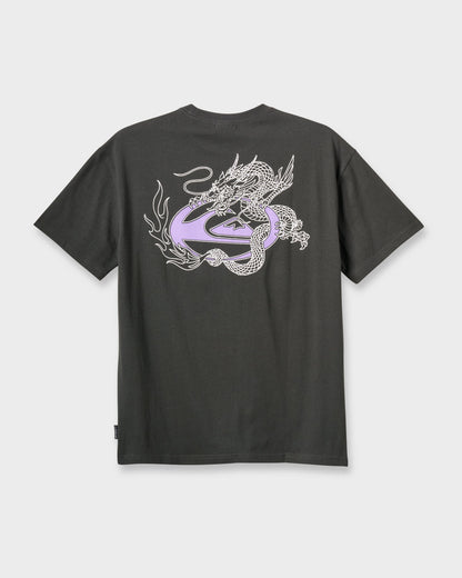 Dragon Master Heavy Weight T-shirt - Phantom - Quick Silver