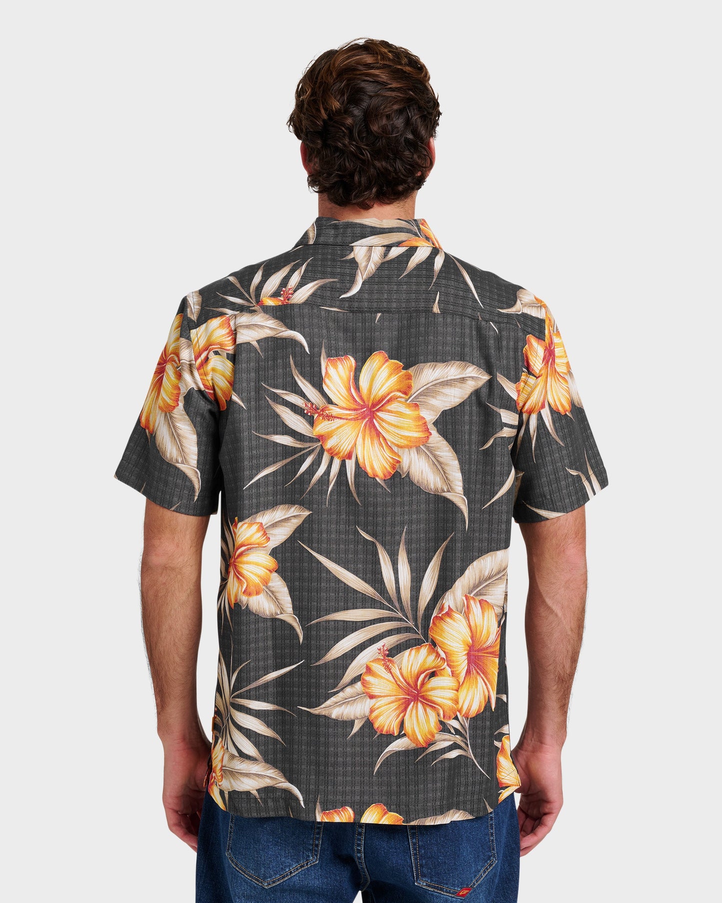 Waterman Tropical Dream Shirt - Black - Quick Silver